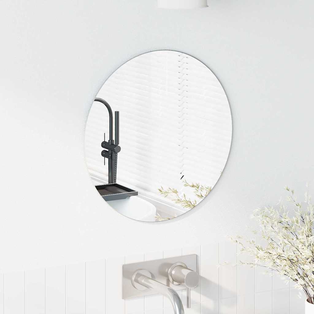 Wandspiegel Rond Ø 40 cm gehard glas is nu te koop bij PeponiXL, paradijselijk wonen!