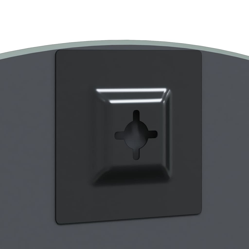 Wandspiegel Rond Ø 60 cm gehard glas is nu te koop bij PeponiXL, paradijselijk wonen!