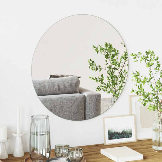 Wandspiegel Rond Ø 60 cm gehard glas is nu te koop bij PeponiXL, paradijselijk wonen!