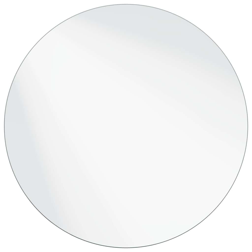 Wandspiegel Rond Ø 60 cm gehard glas is nu te koop bij PeponiXL, paradijselijk wonen!