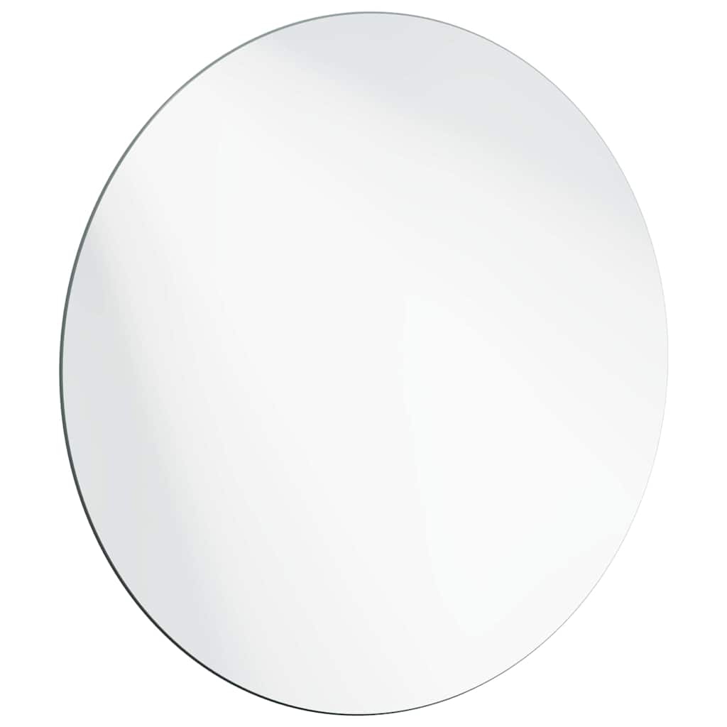Wandspiegel Rond Ø 70 cm gehard glas is nu te koop bij PeponiXL, paradijselijk wonen!