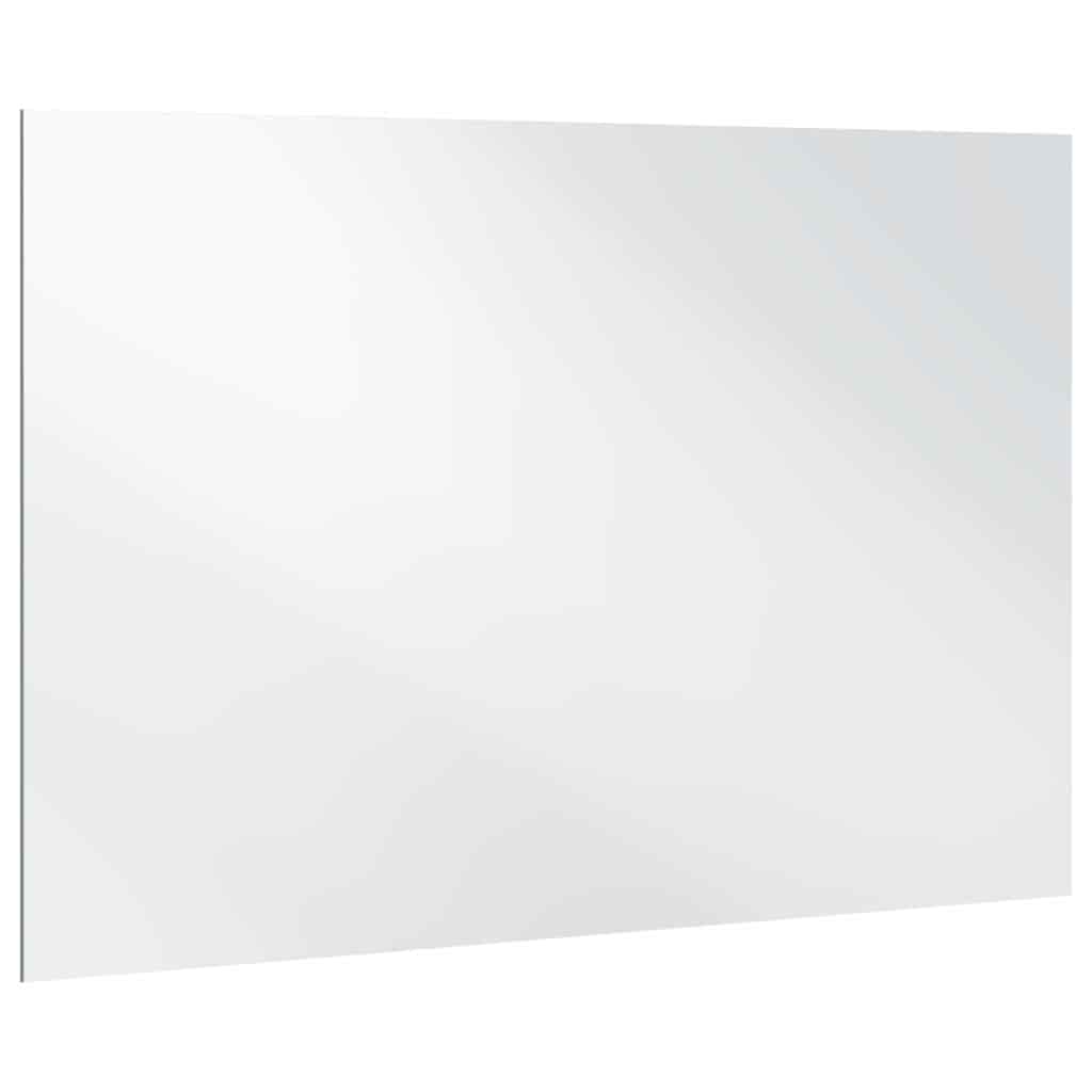 Wandspiegel Rechthoekig 80 x 60 cm gehard glas is nu te koop bij PeponiXL, paradijselijk wonen!