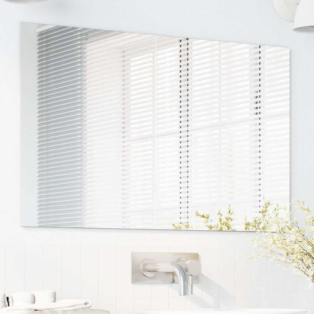 Wandspiegel Rechthoekig 50 x 80 cm gehard glas is nu te koop bij PeponiXL, paradijselijk wonen!