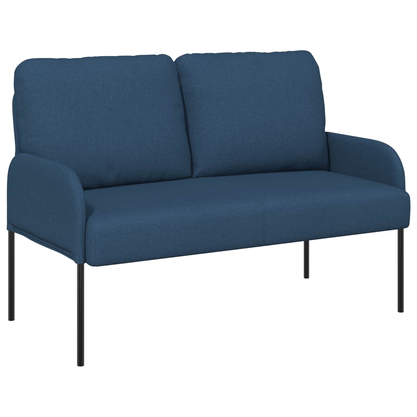 Sofa-Sets met kussen 3 pcs Blauw 115 x 56 x 80 cm Multiplex is nu te koop bij PeponiXL, paradijselijk wonen!