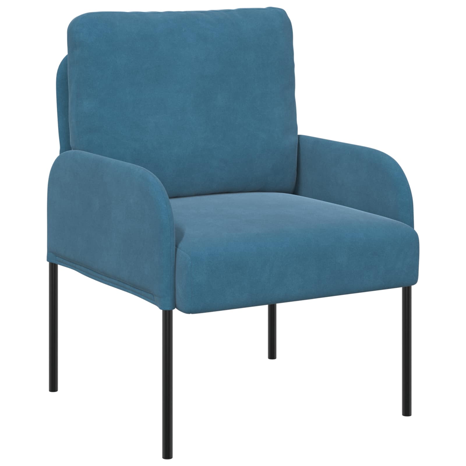 Sofa-Sets met kussen 3 pcs Blauw 115 x 56 x 80 cm Multiplex is nu te koop bij PeponiXL, paradijselijk wonen!