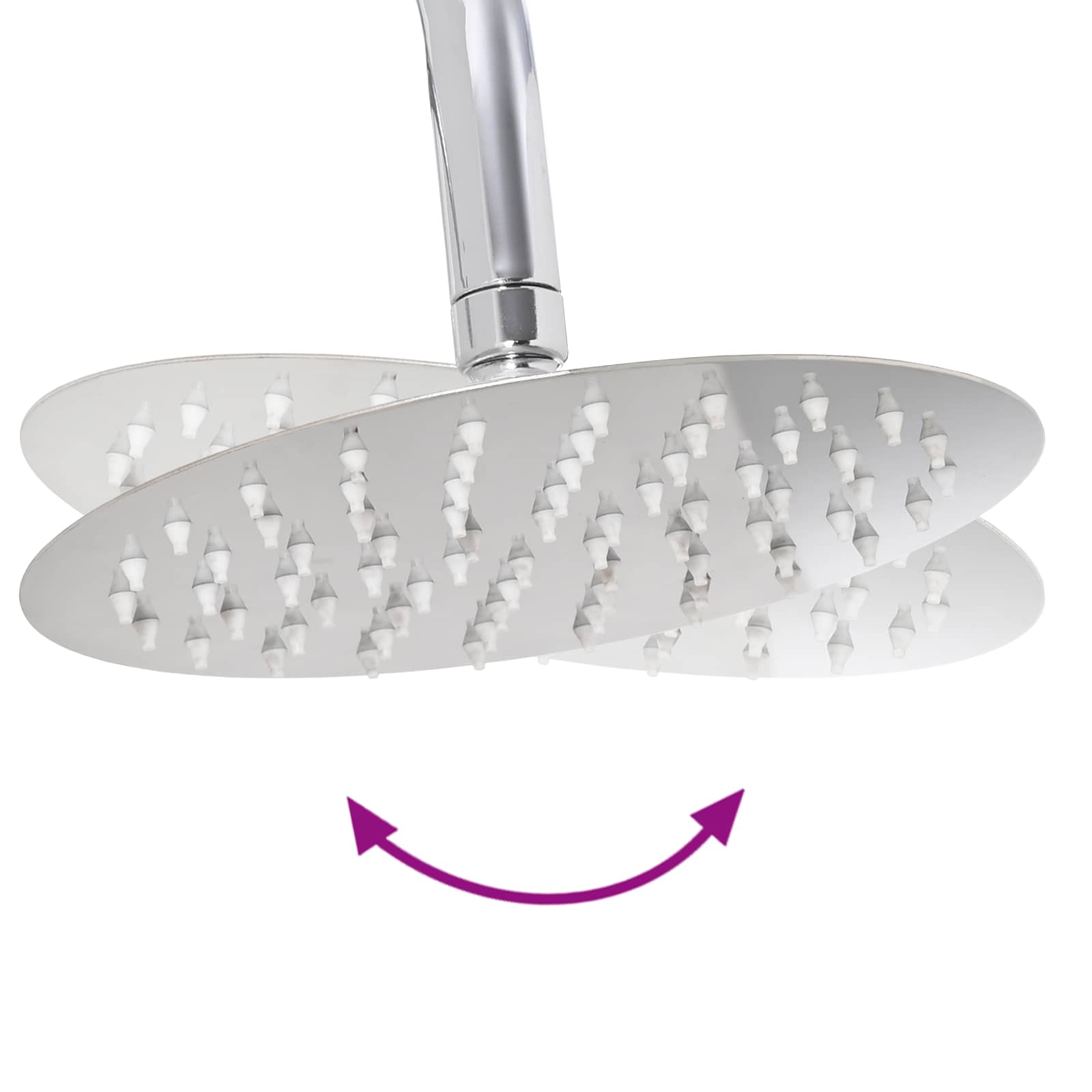 Douche systeem Zilver 47 x 20 x 95 cm Roestvrij staal is nu te koop bij PeponiXL, paradijselijk wonen!