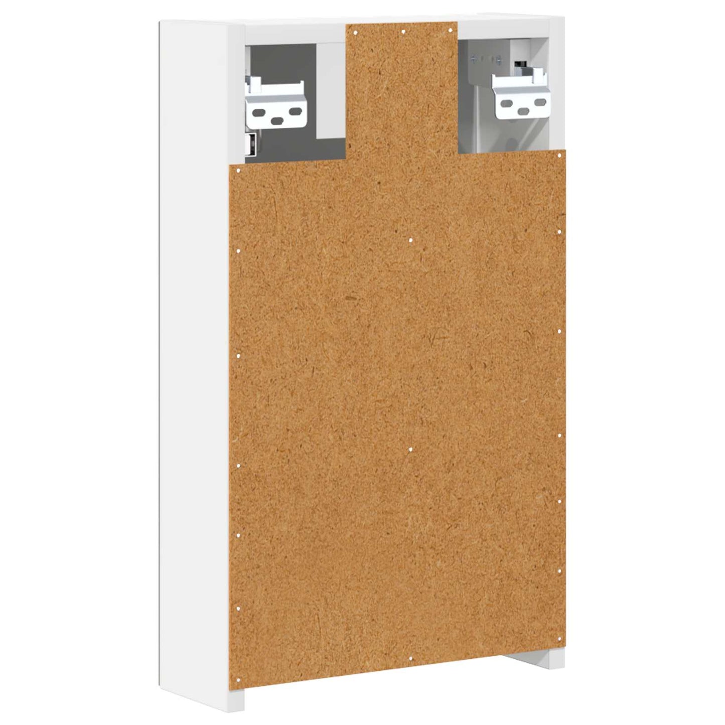 Badkamer spiegelkast Wit 30 x 10,5 x 50 cm Bewerkt hout is nu te koop bij PeponiXL, paradijselijk wonen!