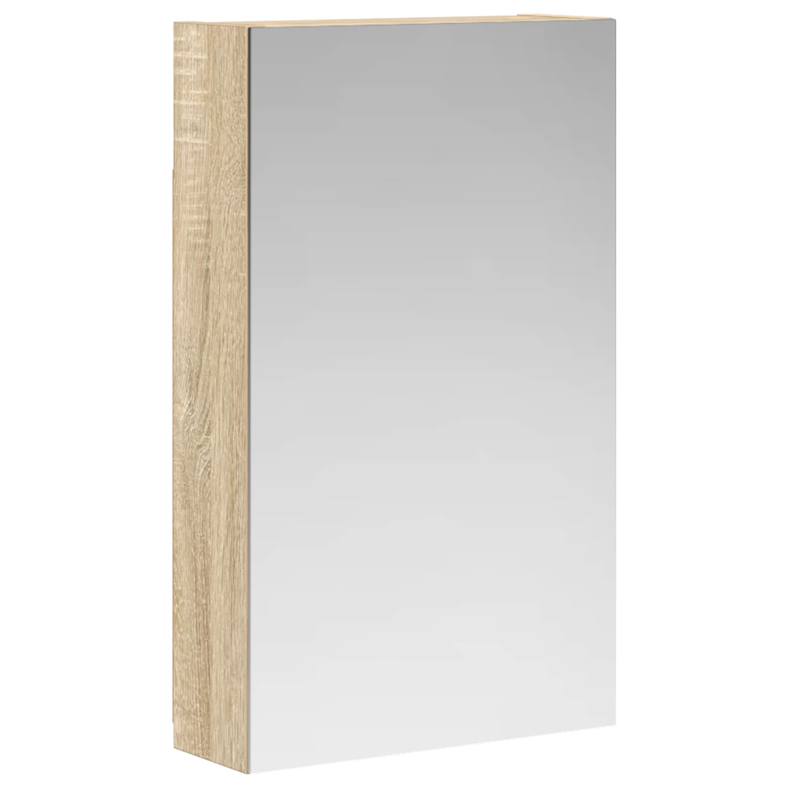 Badkamer spiegelkast met plank Sonoma Eiken 30 x 10,5 x 50 cm is nu te koop bij PeponiXL, paradijselijk wonen!