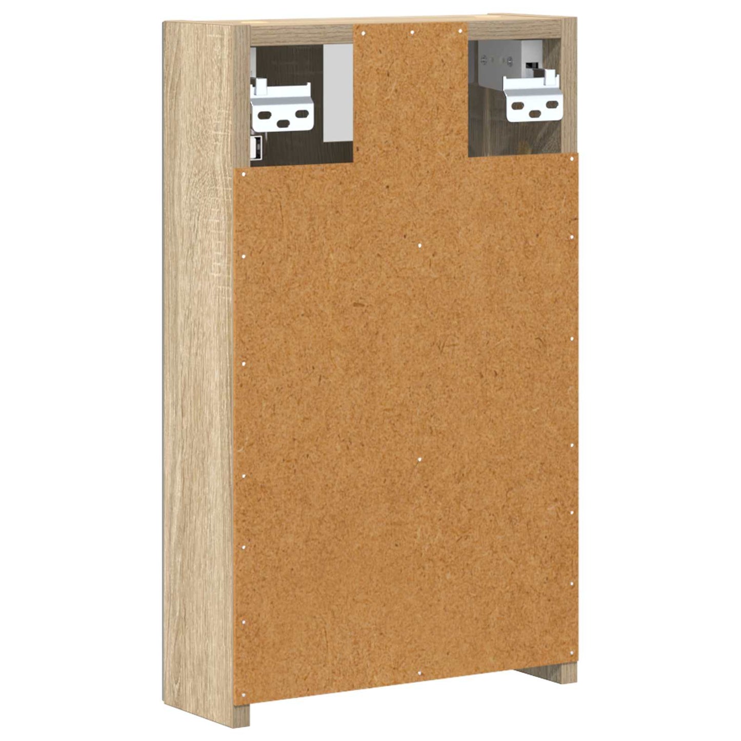 Badkamer spiegelkast met plank Sonoma Eiken 30 x 10,5 x 50 cm is nu te koop bij PeponiXL, paradijselijk wonen!