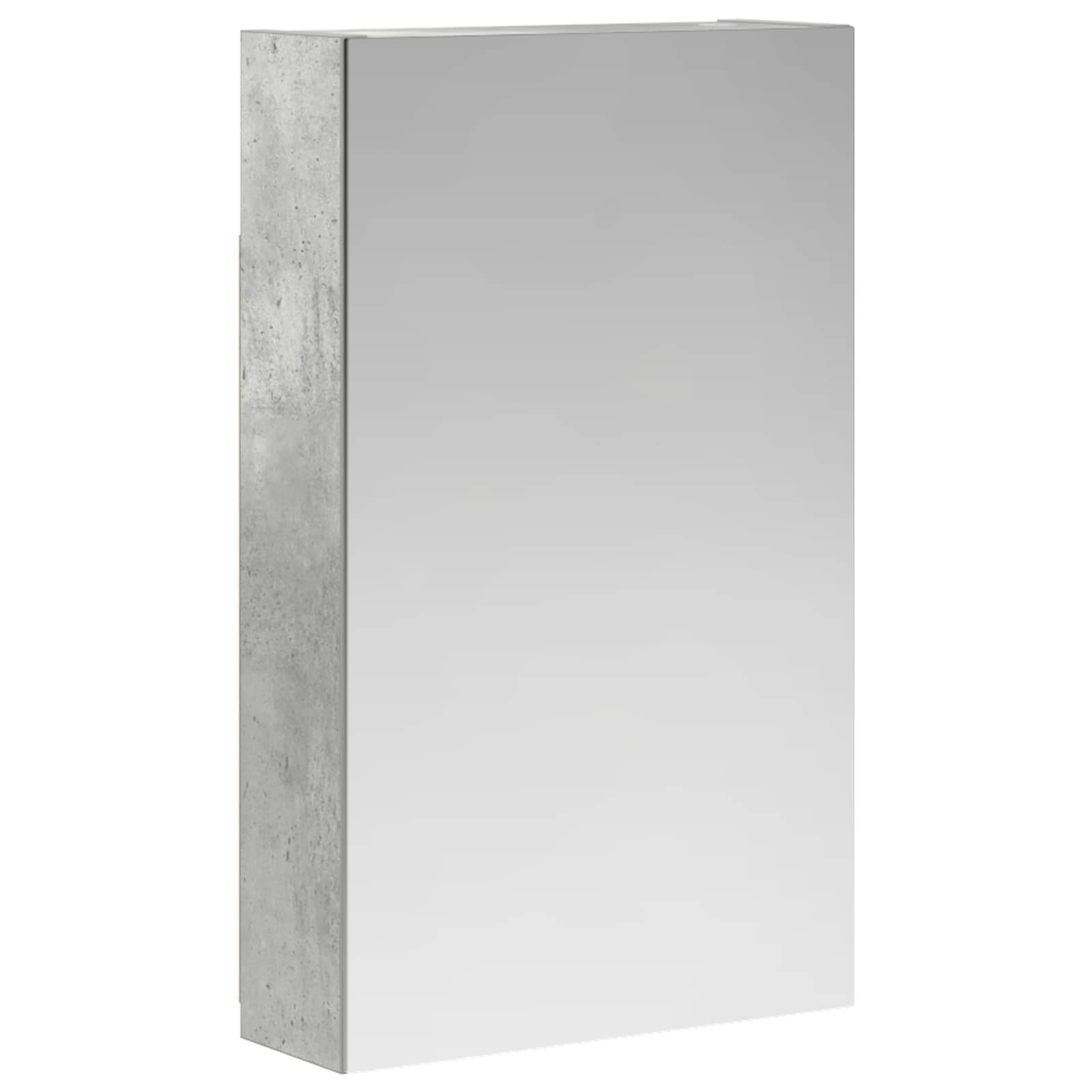 Badkamer spiegelkast Beton Grijs 30 x 10,5 x 50 cm Bewerkt hout is nu te koop bij PeponiXL, paradijselijk wonen!