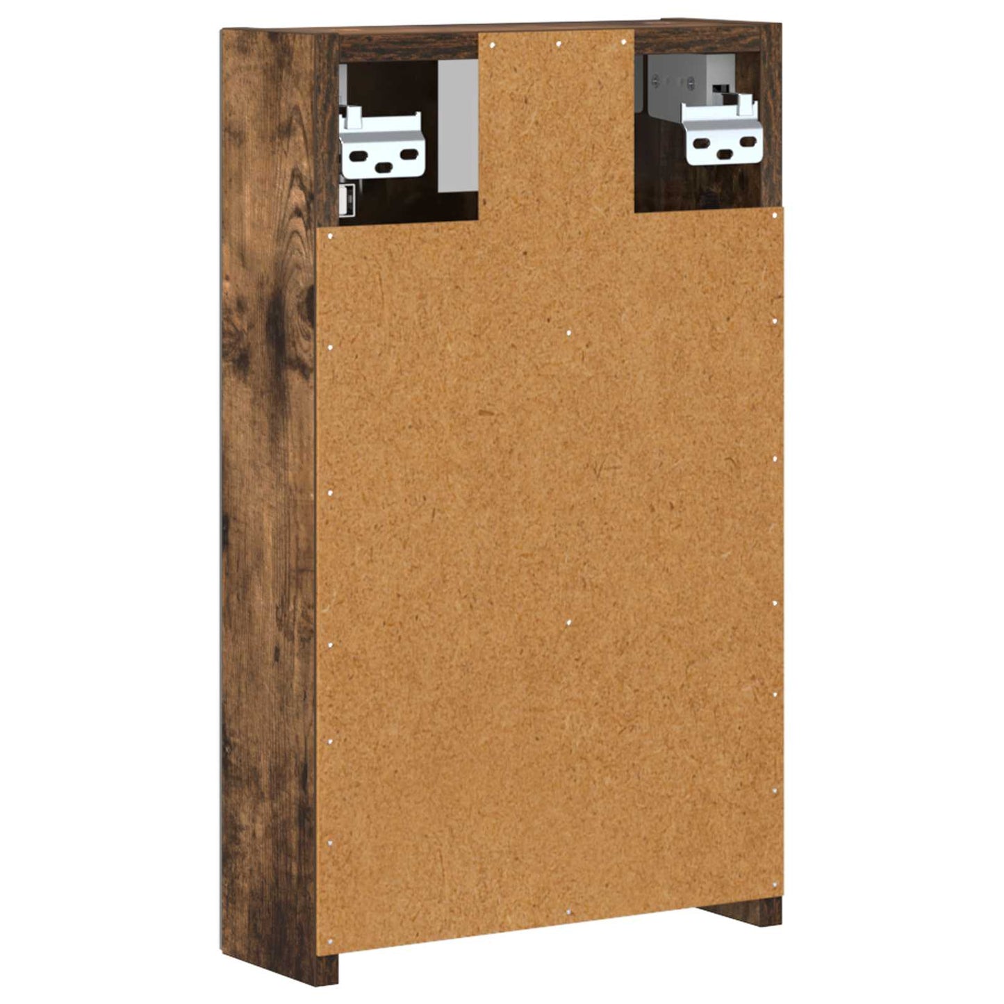 Badkamer spiegelkast met plank Gerookt eiken 30 x 10,5 x 50 cm is nu te koop bij PeponiXL, paradijselijk wonen!