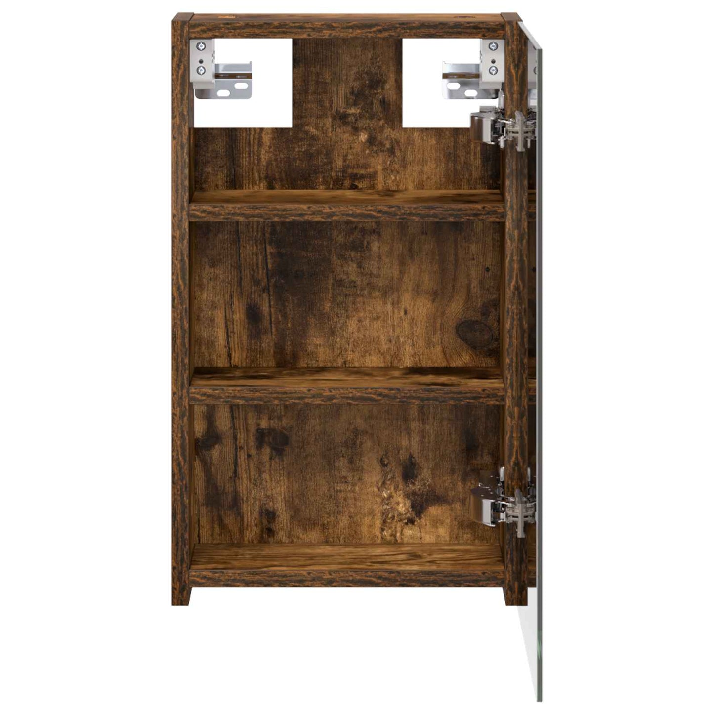 Badkamer spiegelkast met plank Gerookt eiken 30 x 10,5 x 50 cm is nu te koop bij PeponiXL, paradijselijk wonen!