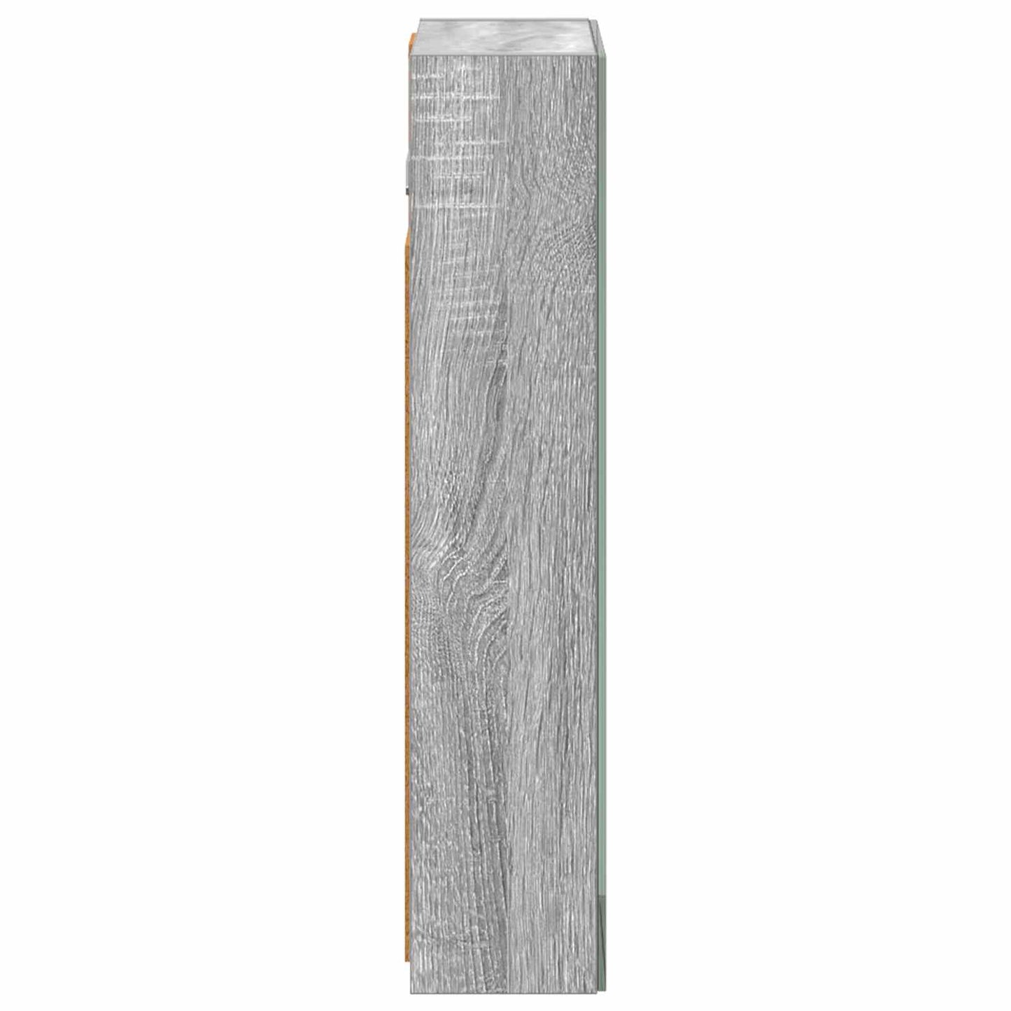 Badkamer spiegelkast met plank Grijs Sonoma 30 x 10,5 x 50 cm is nu te koop bij PeponiXL, paradijselijk wonen!