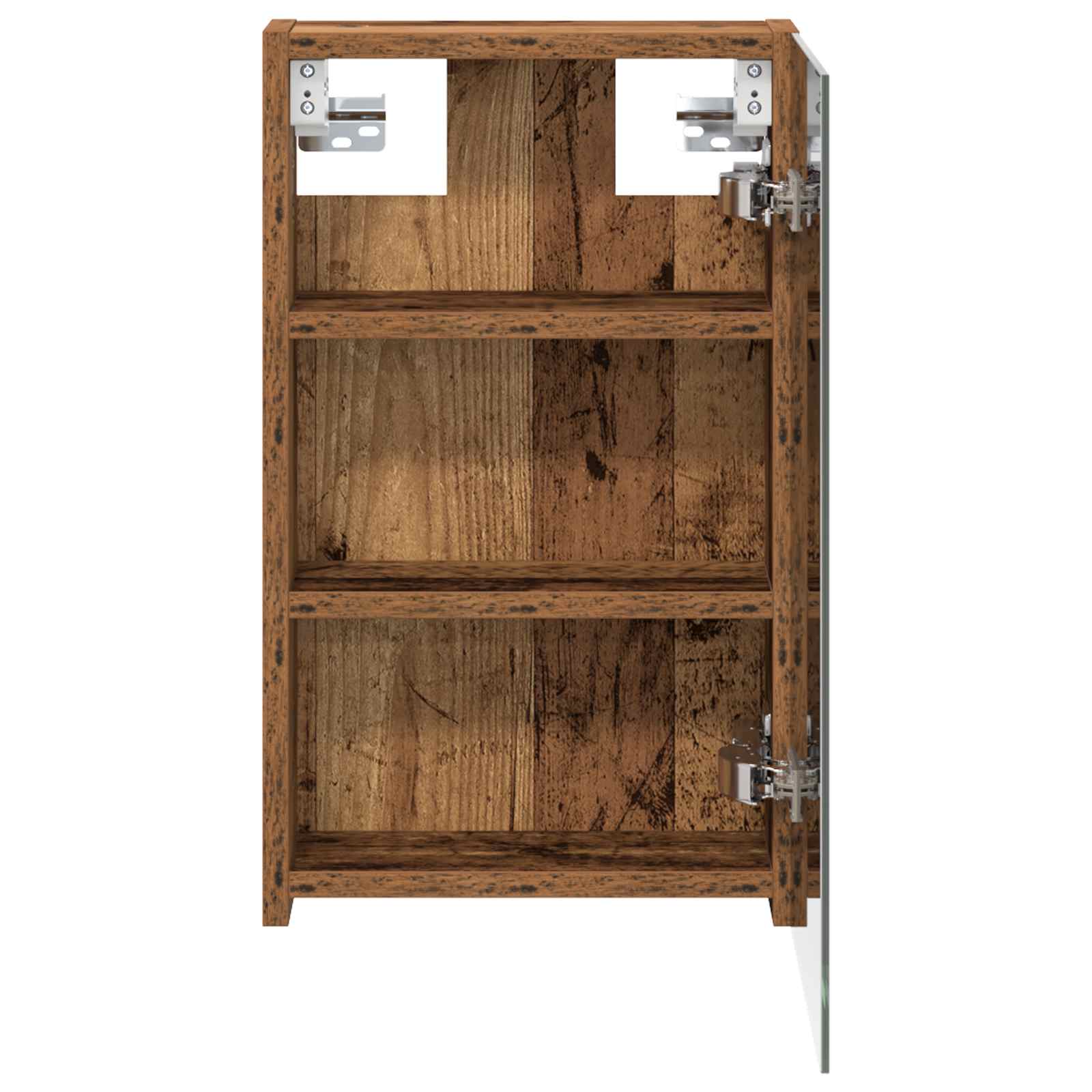 Badkamer spiegelkast Oudhout 30 x 10,5 x 50 cm Bewerkt hout is nu te koop bij PeponiXL, paradijselijk wonen!
