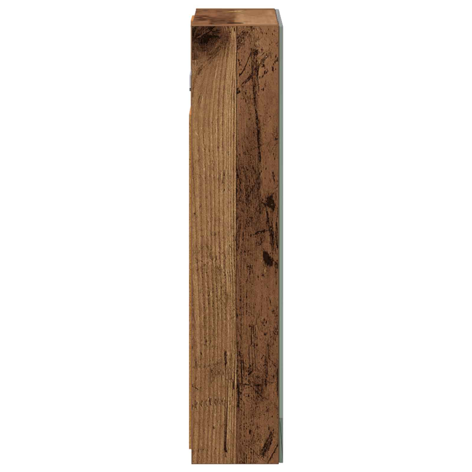 Badkamer spiegelkast Oudhout 30 x 10,5 x 50 cm Bewerkt hout is nu te koop bij PeponiXL, paradijselijk wonen!
