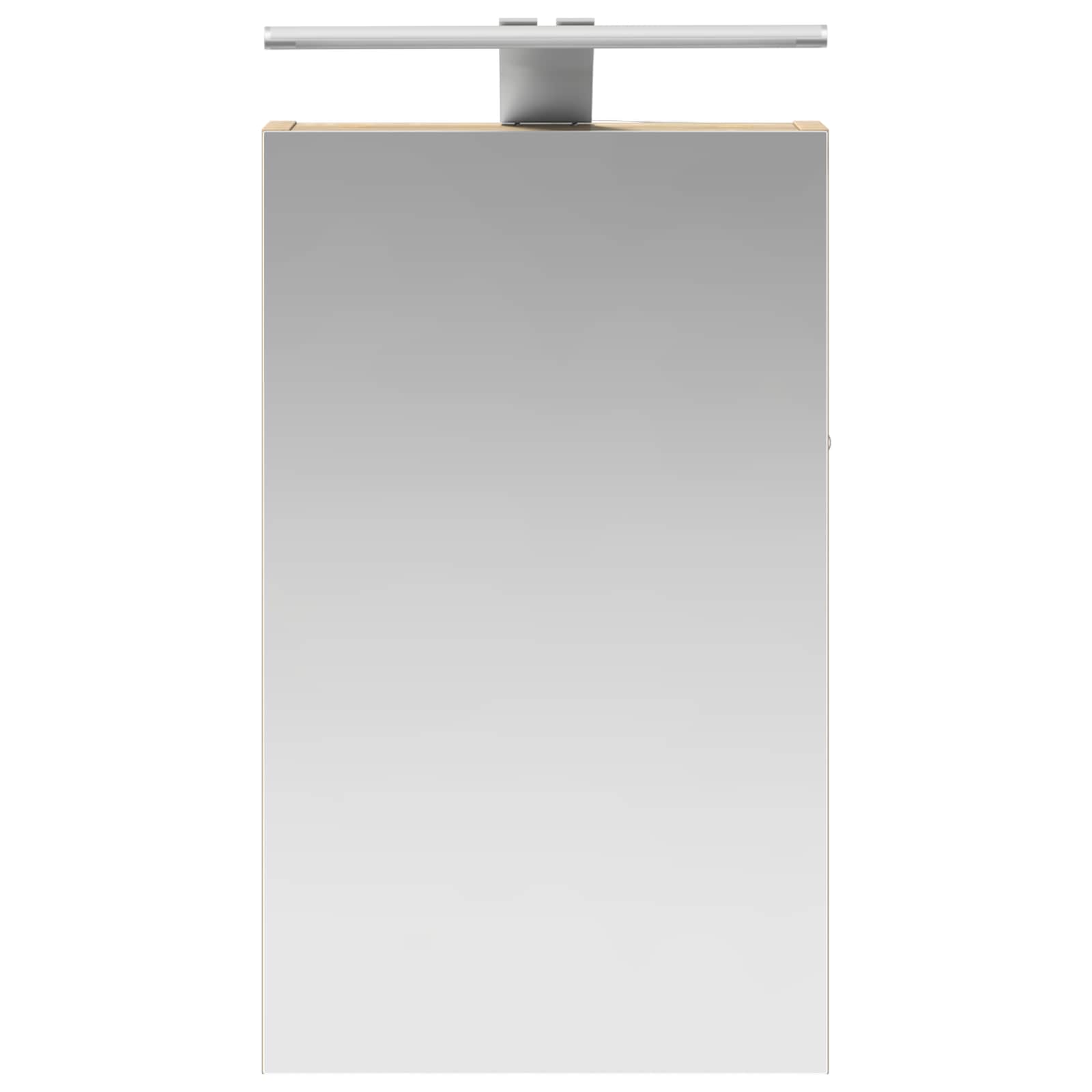 Badkamer spiegelkast met plank Sonoma Eiken 30 x 10,5 x 50 cm is nu te koop bij PeponiXL, paradijselijk wonen!