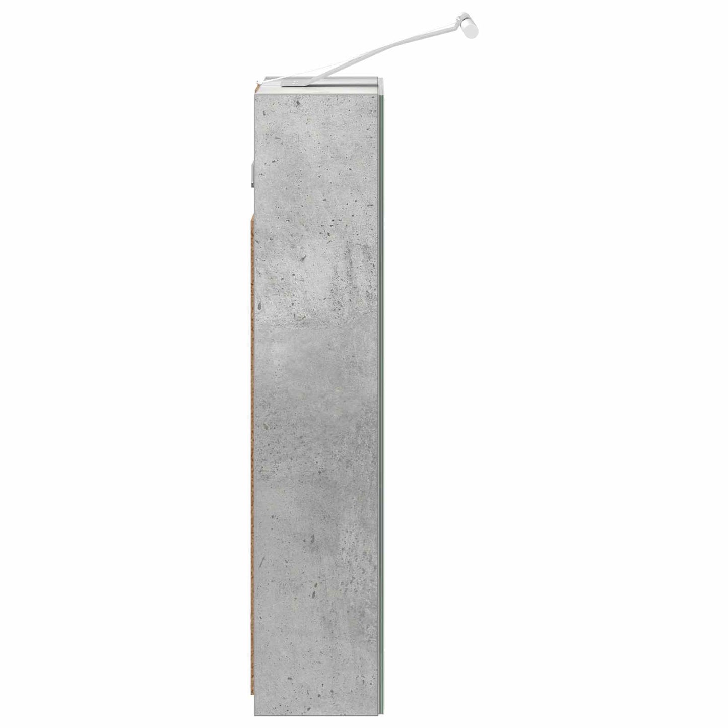 Badkamer spiegelkast Beton Grijs 30 x 10,5 x 50 cm Bewerkt hout is nu te koop bij PeponiXL, paradijselijk wonen!