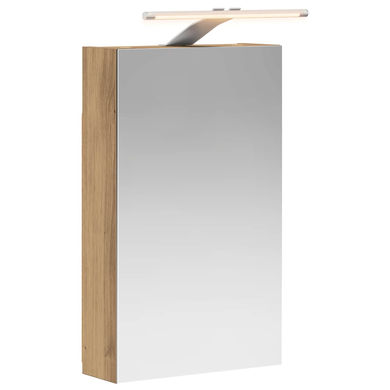 Badkamer spiegelkast Ambachtelijk eiken 30 x 10,5 x 50 cm is nu te koop bij PeponiXL, paradijselijk wonen!