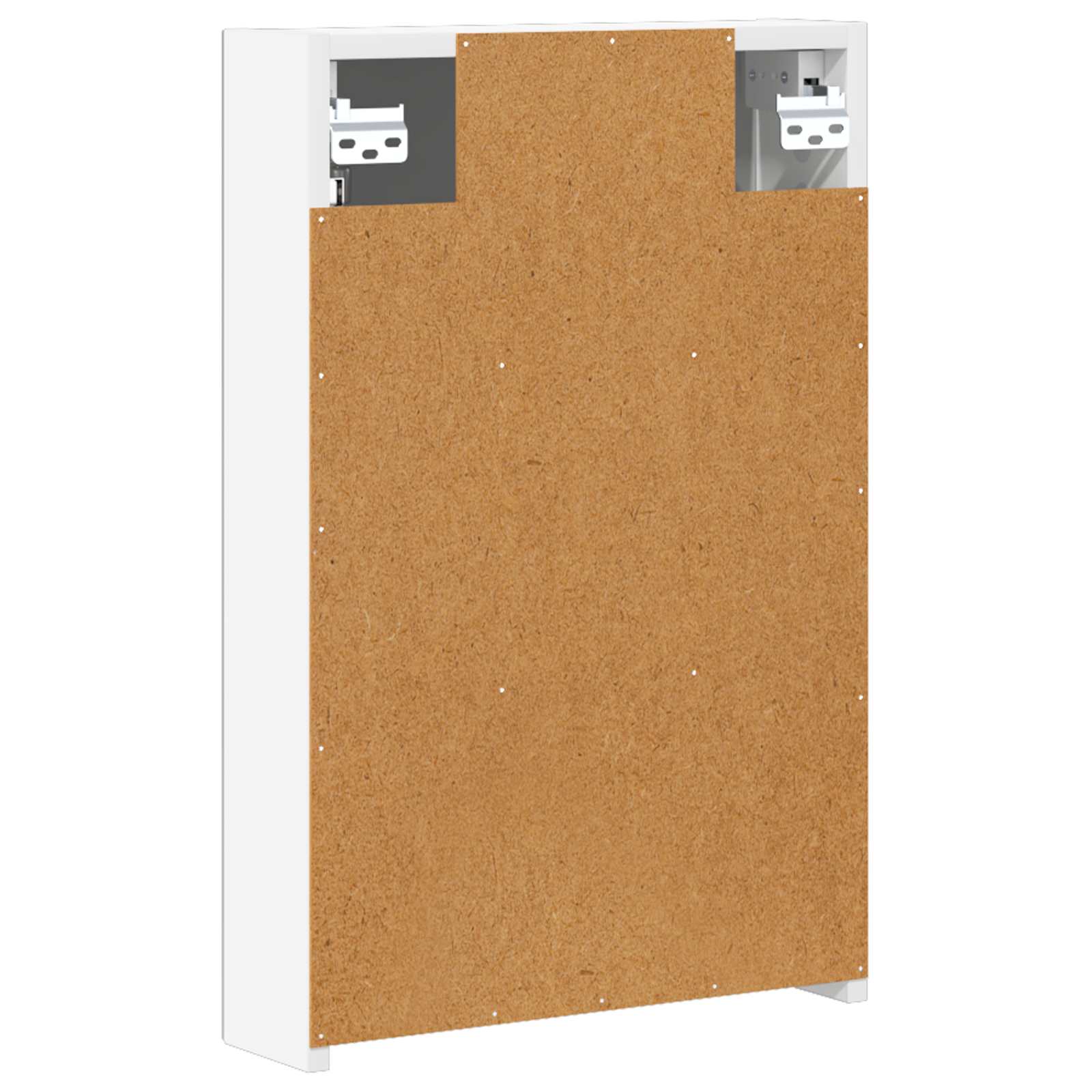 Badkamer spiegelkast Wit 40 x 10,5 x 60,5 cm Bewerkt hout is nu te koop bij PeponiXL, paradijselijk wonen!