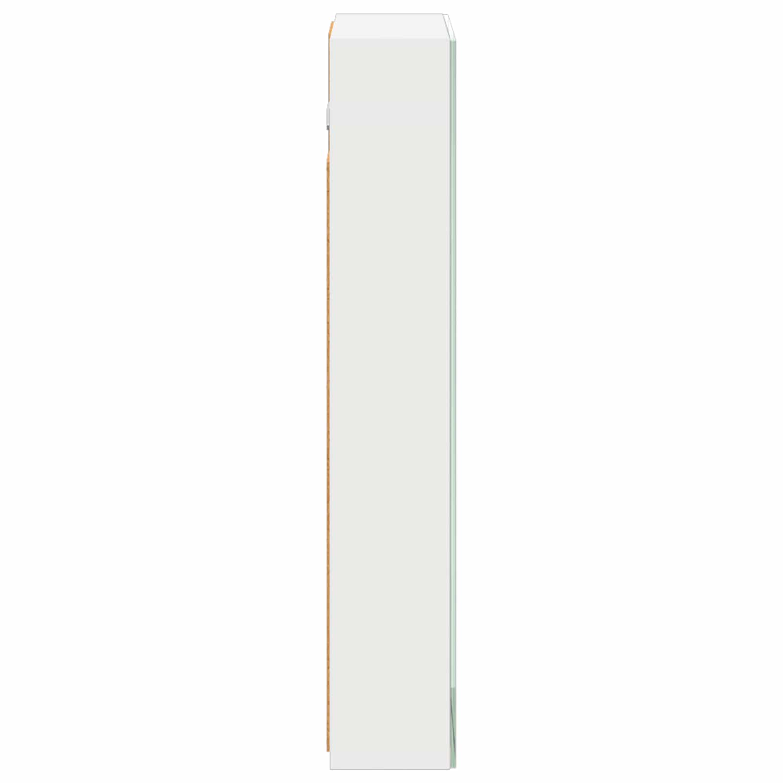 Badkamer spiegelkast Wit 40 x 10,5 x 60,5 cm Bewerkt hout is nu te koop bij PeponiXL, paradijselijk wonen!