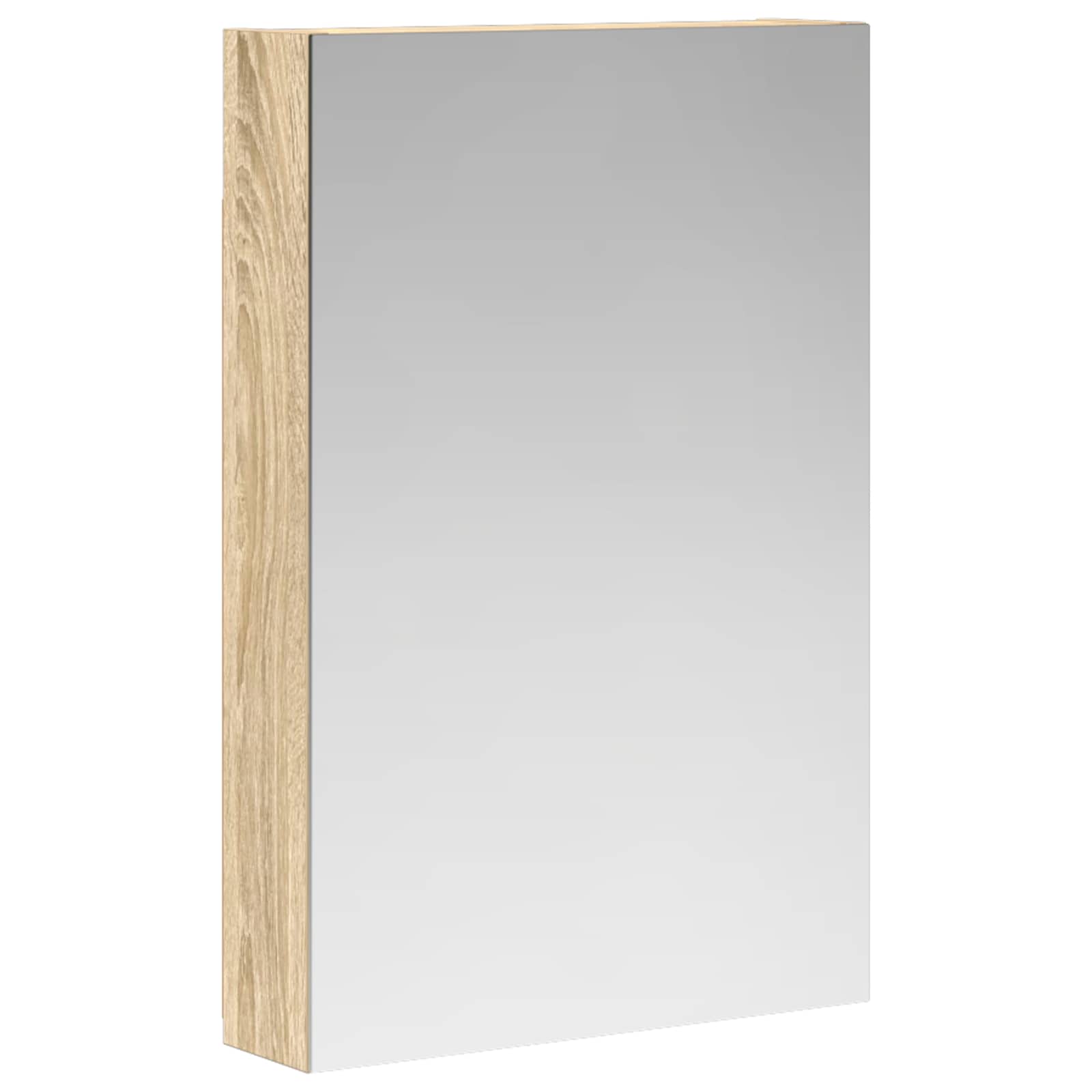 Badkamer spiegelkast met plank Sonoma Eiken 40 x 10,5 x 60,5 cm is nu te koop bij PeponiXL, paradijselijk wonen!