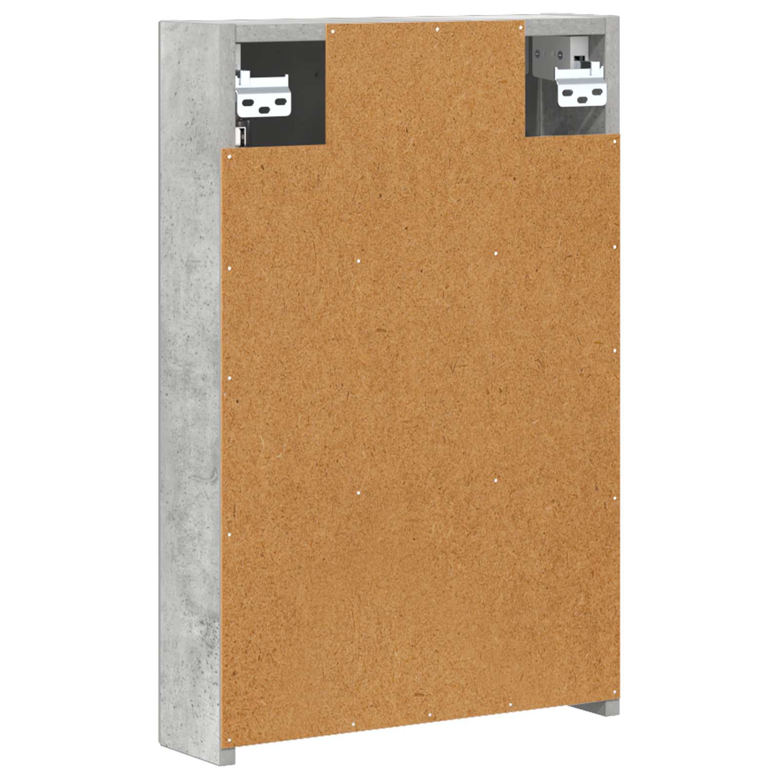 Badkamer spiegelkast met plank Beton Grijs 40 x 10,5 x 60,5 cm is nu te koop bij PeponiXL, paradijselijk wonen!