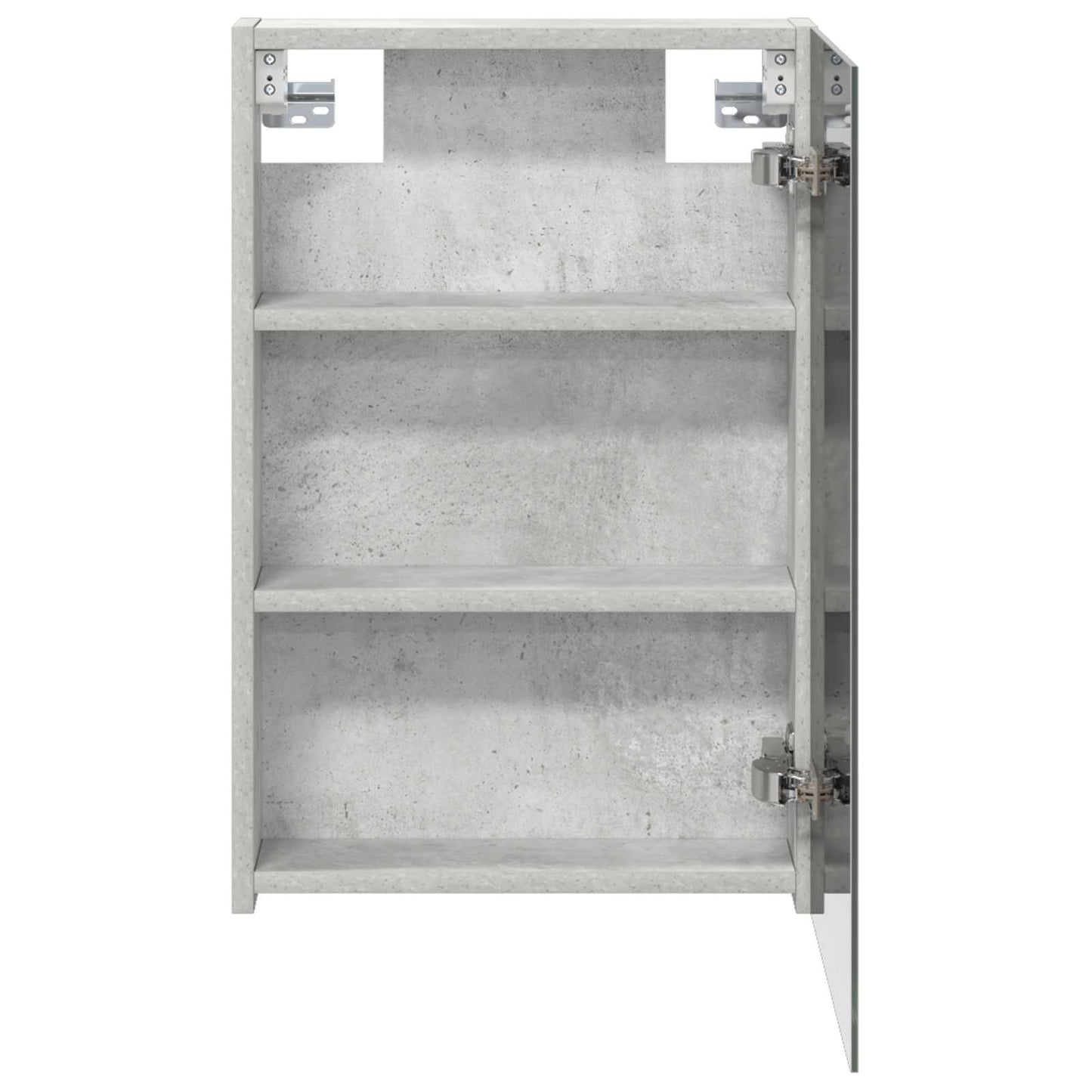 Badkamer spiegelkast met plank Beton Grijs 40 x 10,5 x 60,5 cm is nu te koop bij PeponiXL, paradijselijk wonen!