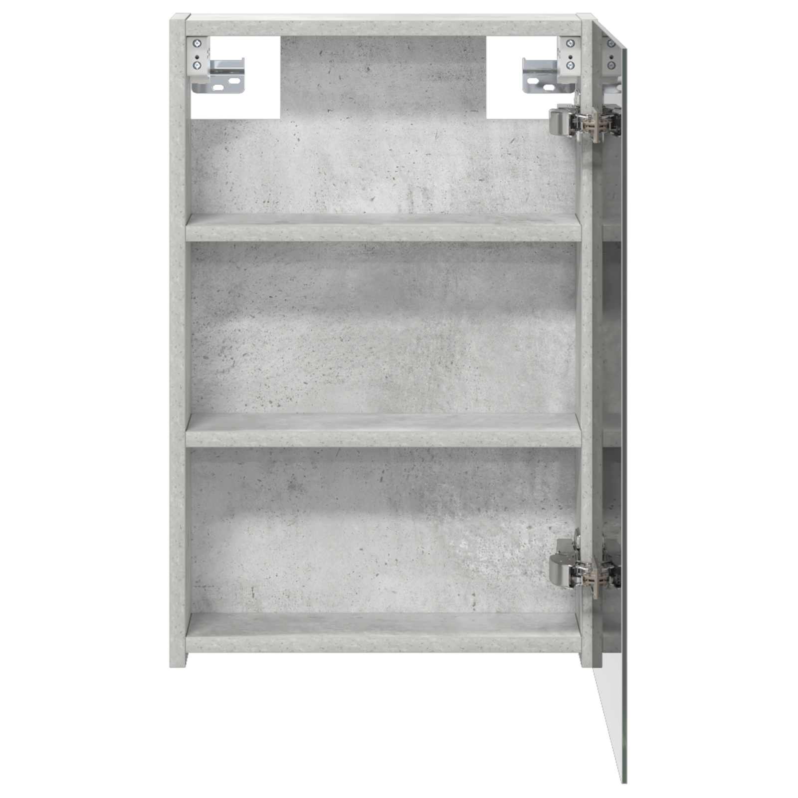 Badkamer spiegelkast met plank Beton Grijs 40 x 10,5 x 60,5 cm is nu te koop bij PeponiXL, paradijselijk wonen!
