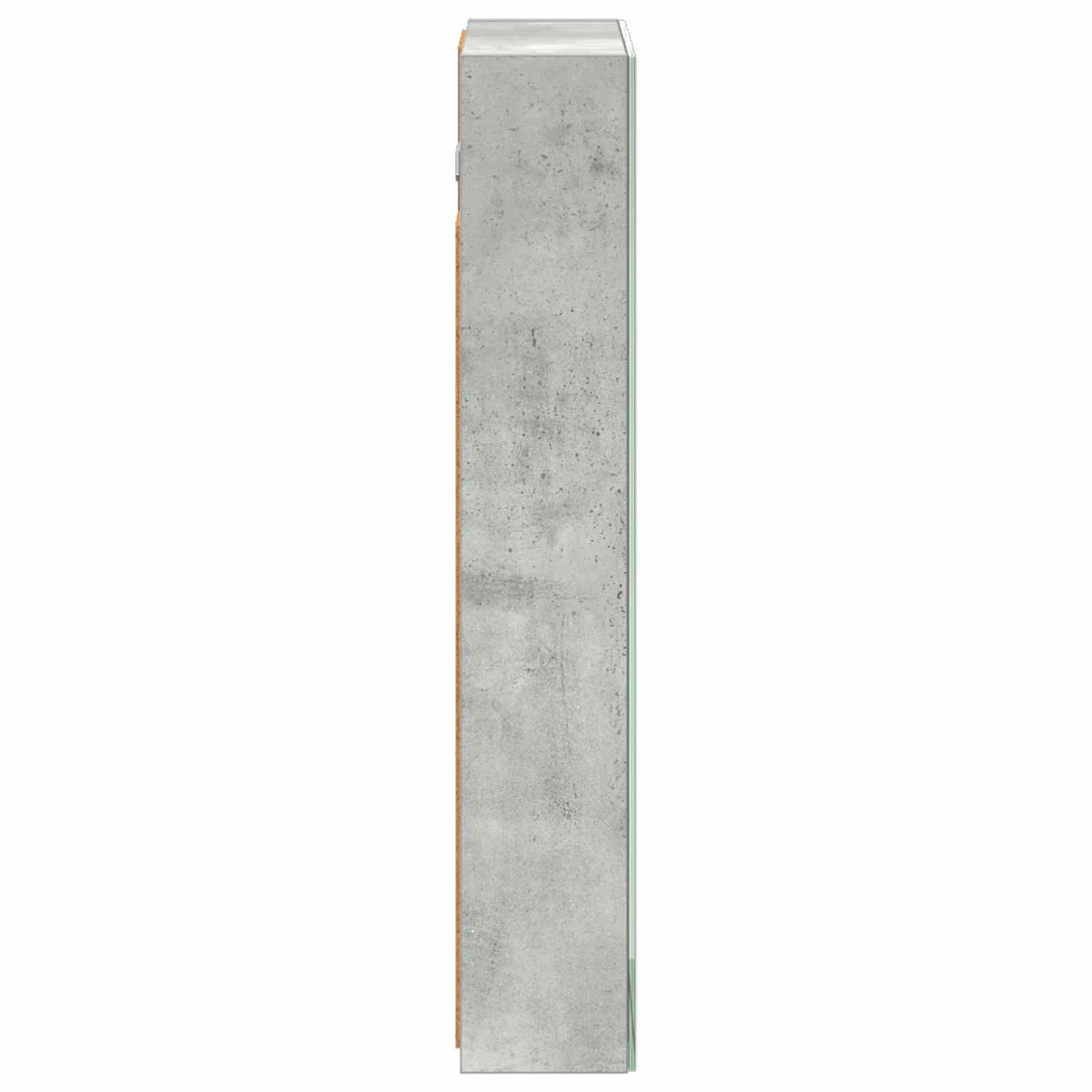 Badkamer spiegelkast met plank Beton Grijs 40 x 10,5 x 60,5 cm is nu te koop bij PeponiXL, paradijselijk wonen!