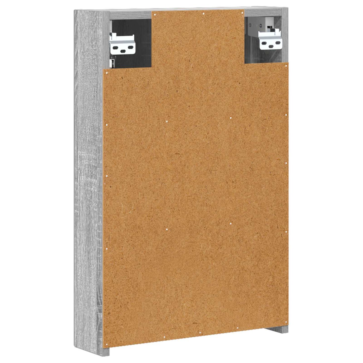 Badkamer spiegelkast met plank Grijs Sonoma 40 x 10,5 x 60,5 cm is nu te koop bij PeponiXL, paradijselijk wonen!