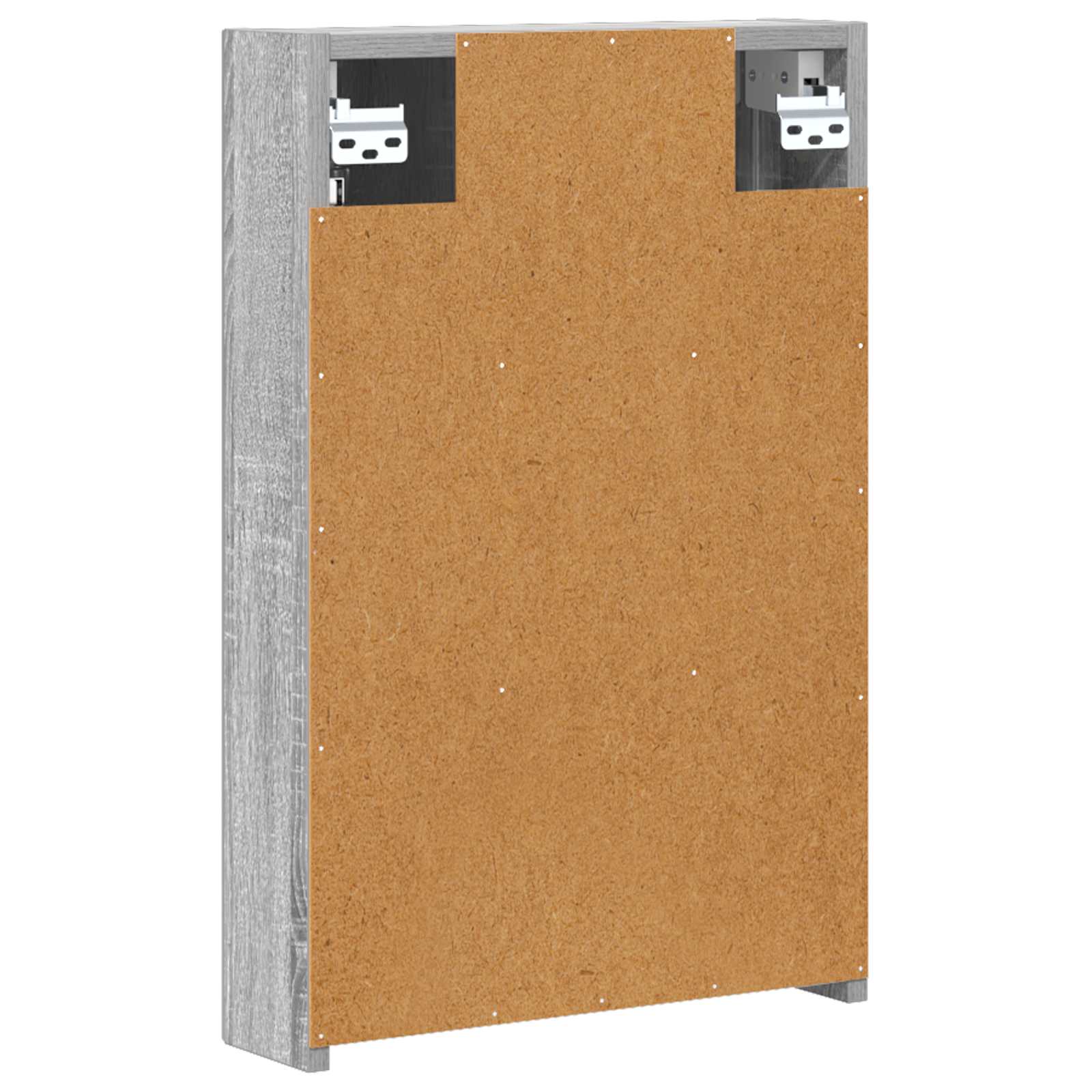 Badkamer spiegelkast met plank Grijs Sonoma 40 x 10,5 x 60,5 cm is nu te koop bij PeponiXL, paradijselijk wonen!