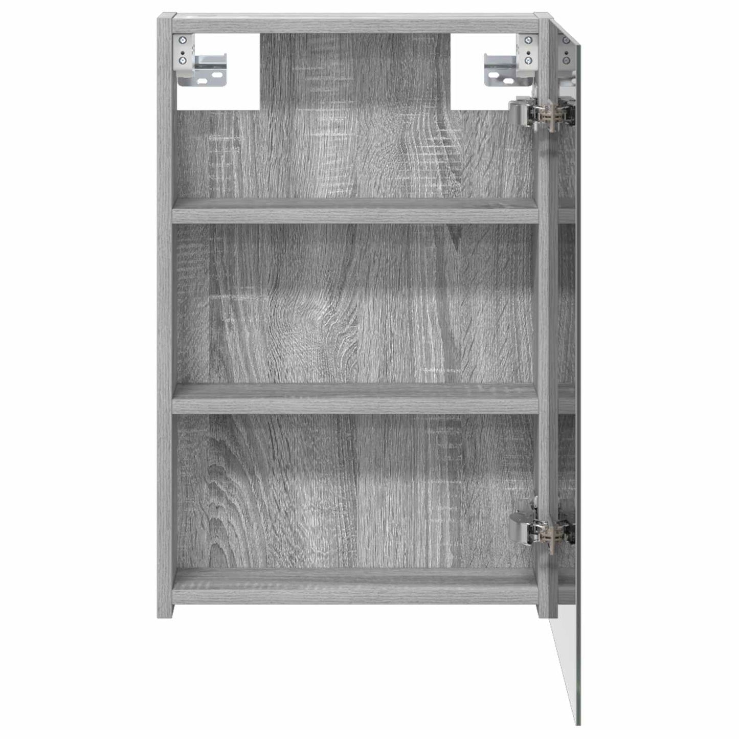 Badkamer spiegelkast met plank Grijs Sonoma 40 x 10,5 x 60,5 cm is nu te koop bij PeponiXL, paradijselijk wonen!
