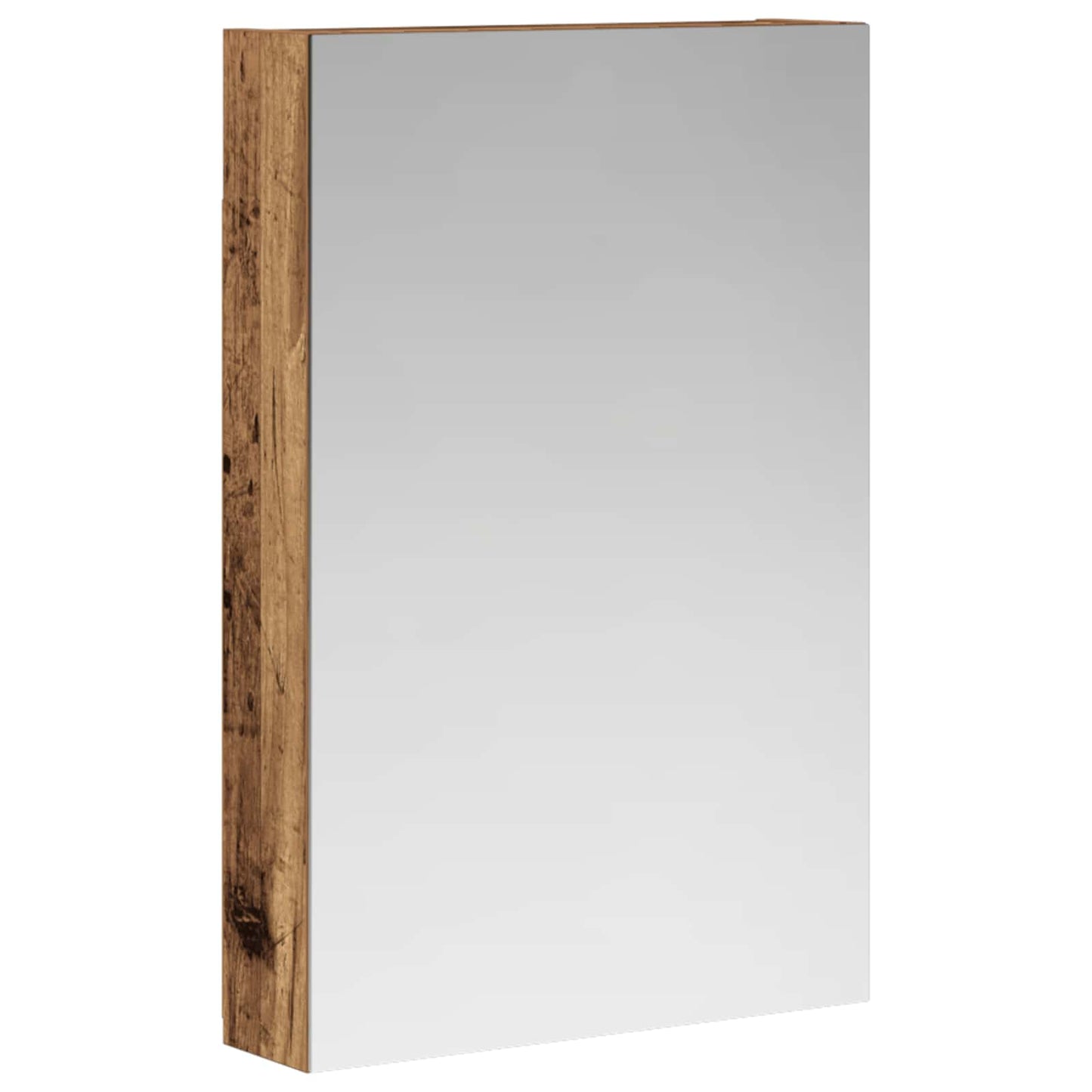 Badkamer spiegelkast Oudhout 40 x 10,5 x 60,5 cm Bewerkt hout is nu te koop bij PeponiXL, paradijselijk wonen!