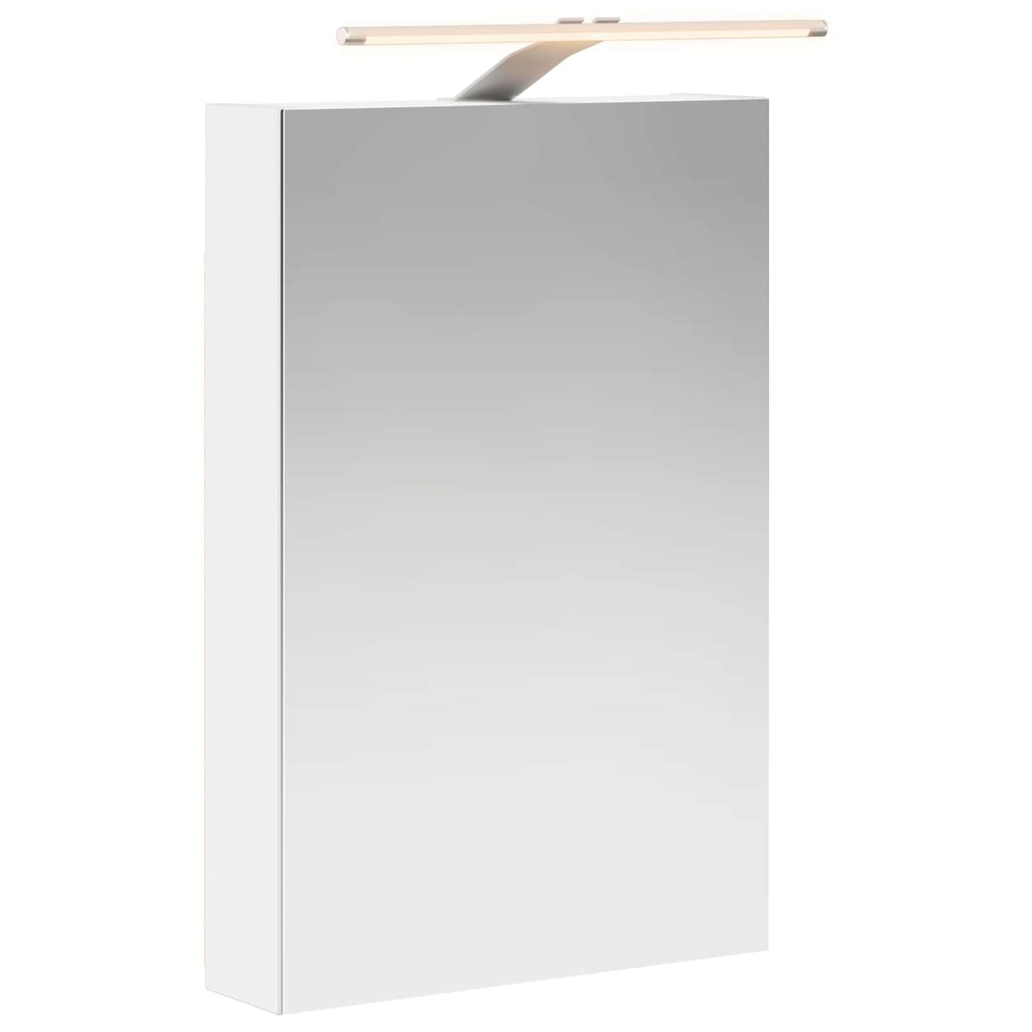 Badkamer spiegelkast Wit 40 x 10,5 x 60,5 cm Bewerkt hout is nu te koop bij PeponiXL, paradijselijk wonen!