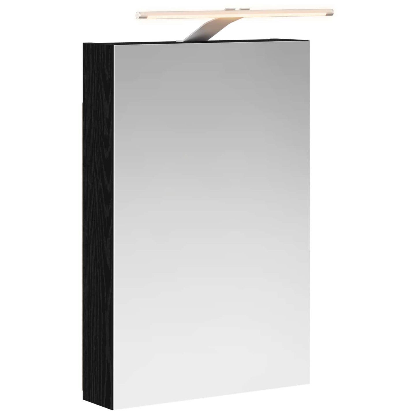 Badkamer spiegelkast met plank Zwart Eiken 40 x 10,5 x 60,5 cm is nu te koop bij PeponiXL, paradijselijk wonen!