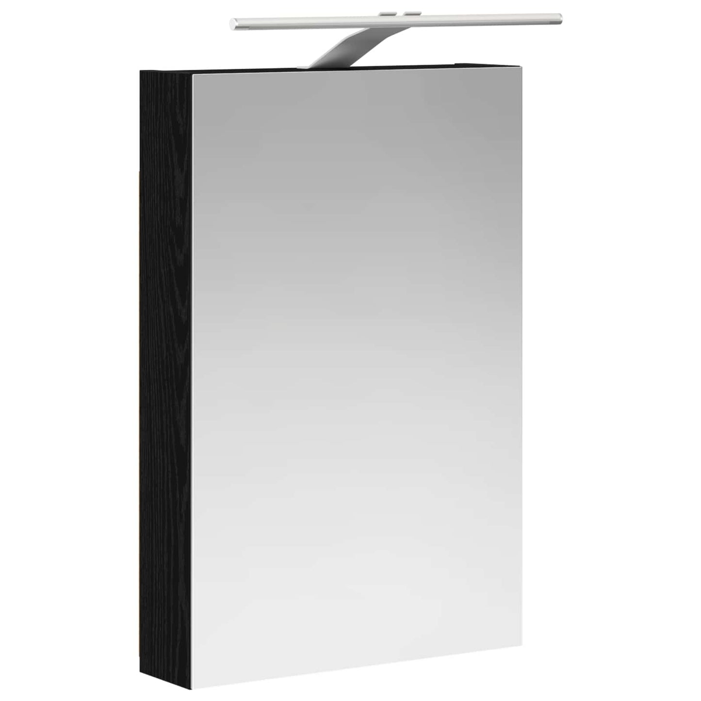 Badkamer spiegelkast met plank Zwart Eiken 40 x 10,5 x 60,5 cm is nu te koop bij PeponiXL, paradijselijk wonen!