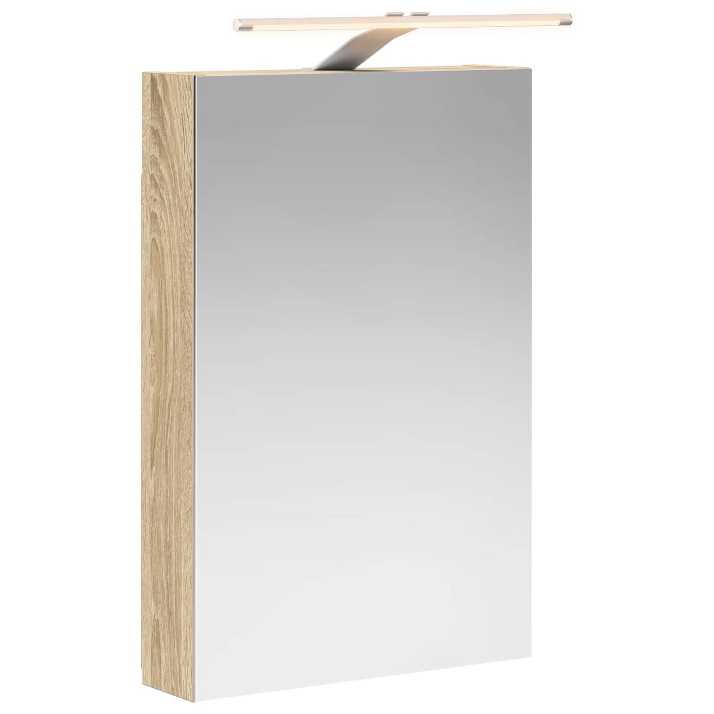 Badkamer spiegelkast met plank Sonoma Eiken 40 x 10,5 x 60,5 cm is nu te koop bij PeponiXL, paradijselijk wonen!