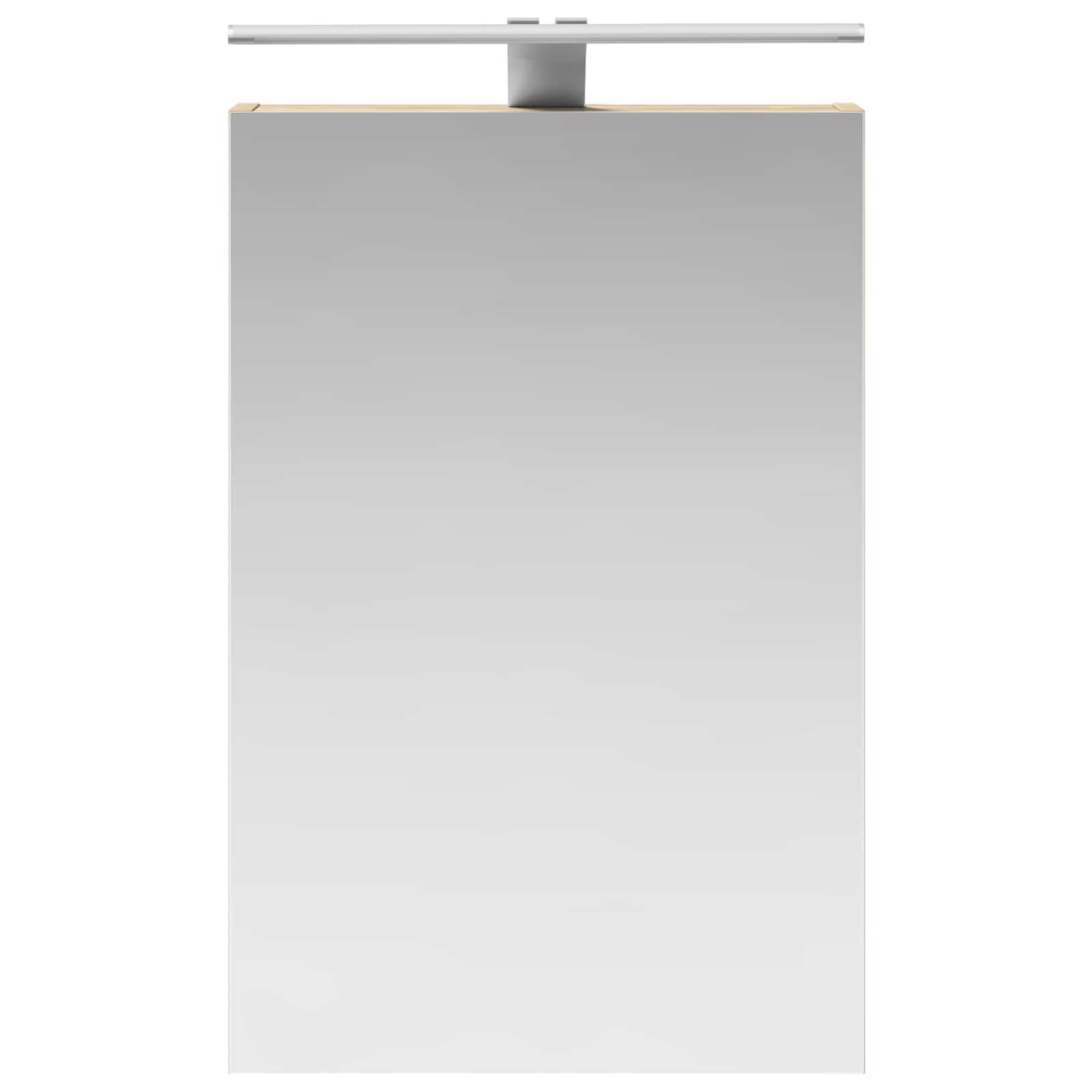 Badkamer spiegelkast met plank Sonoma Eiken 40 x 10,5 x 60,5 cm is nu te koop bij PeponiXL, paradijselijk wonen!