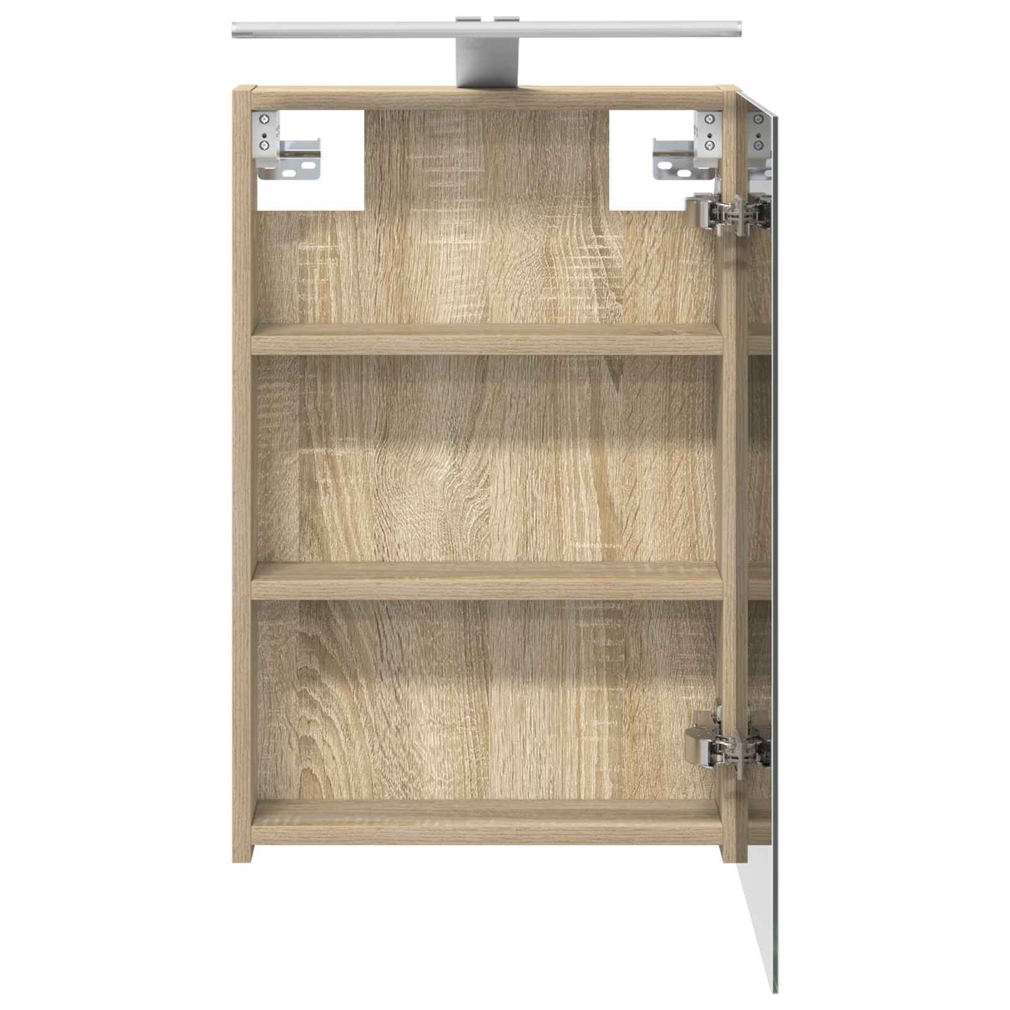 Badkamer spiegelkast met plank Sonoma Eiken 40 x 10,5 x 60,5 cm is nu te koop bij PeponiXL, paradijselijk wonen!