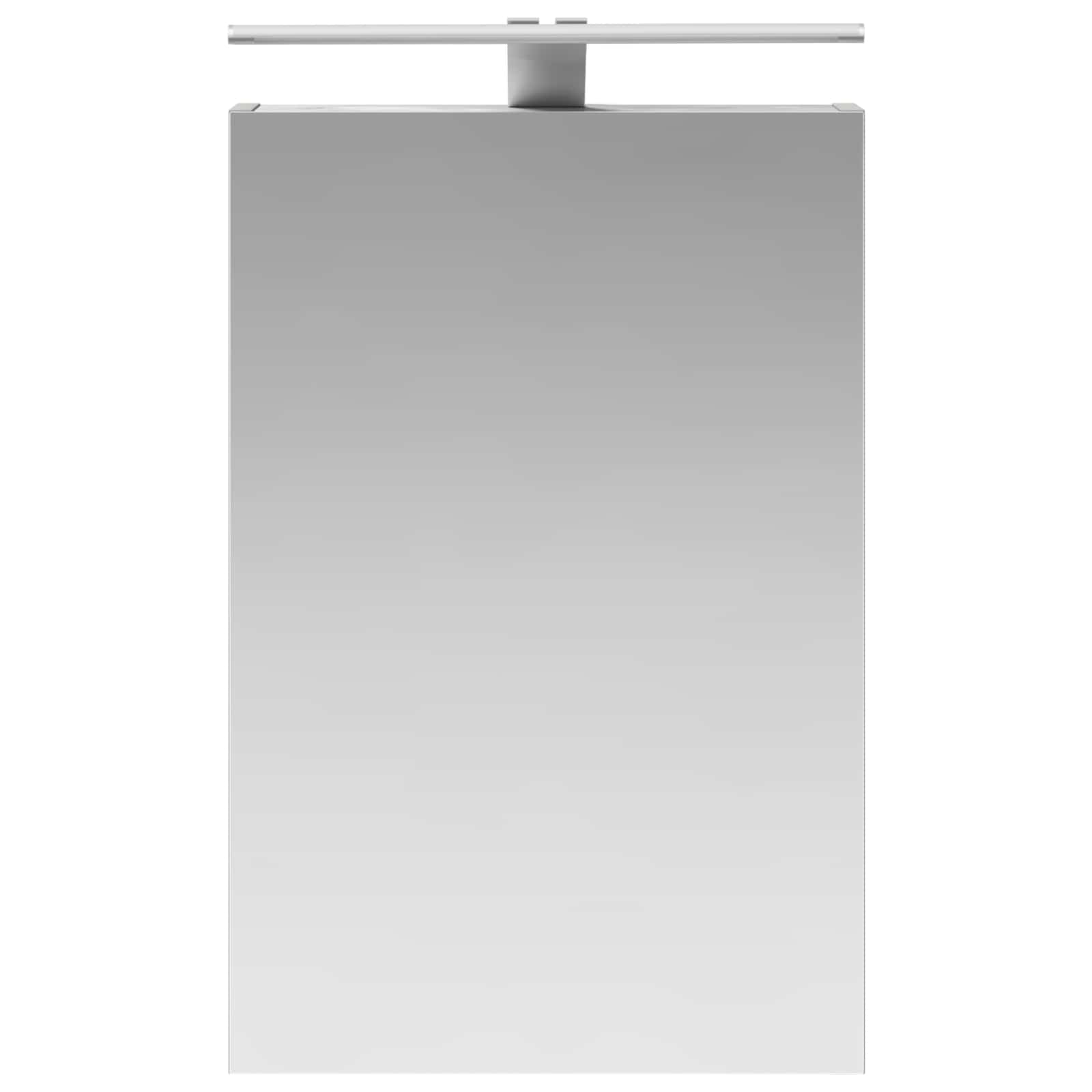 Badkamer spiegelkast met plank Beton Grijs 40 x 10,5 x 60,5 cm is nu te koop bij PeponiXL, paradijselijk wonen!
