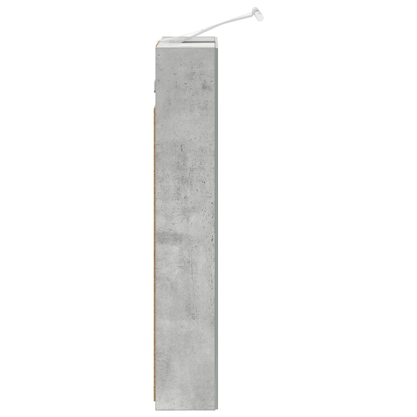 Badkamer spiegelkast met plank Beton Grijs 40 x 10,5 x 60,5 cm is nu te koop bij PeponiXL, paradijselijk wonen!