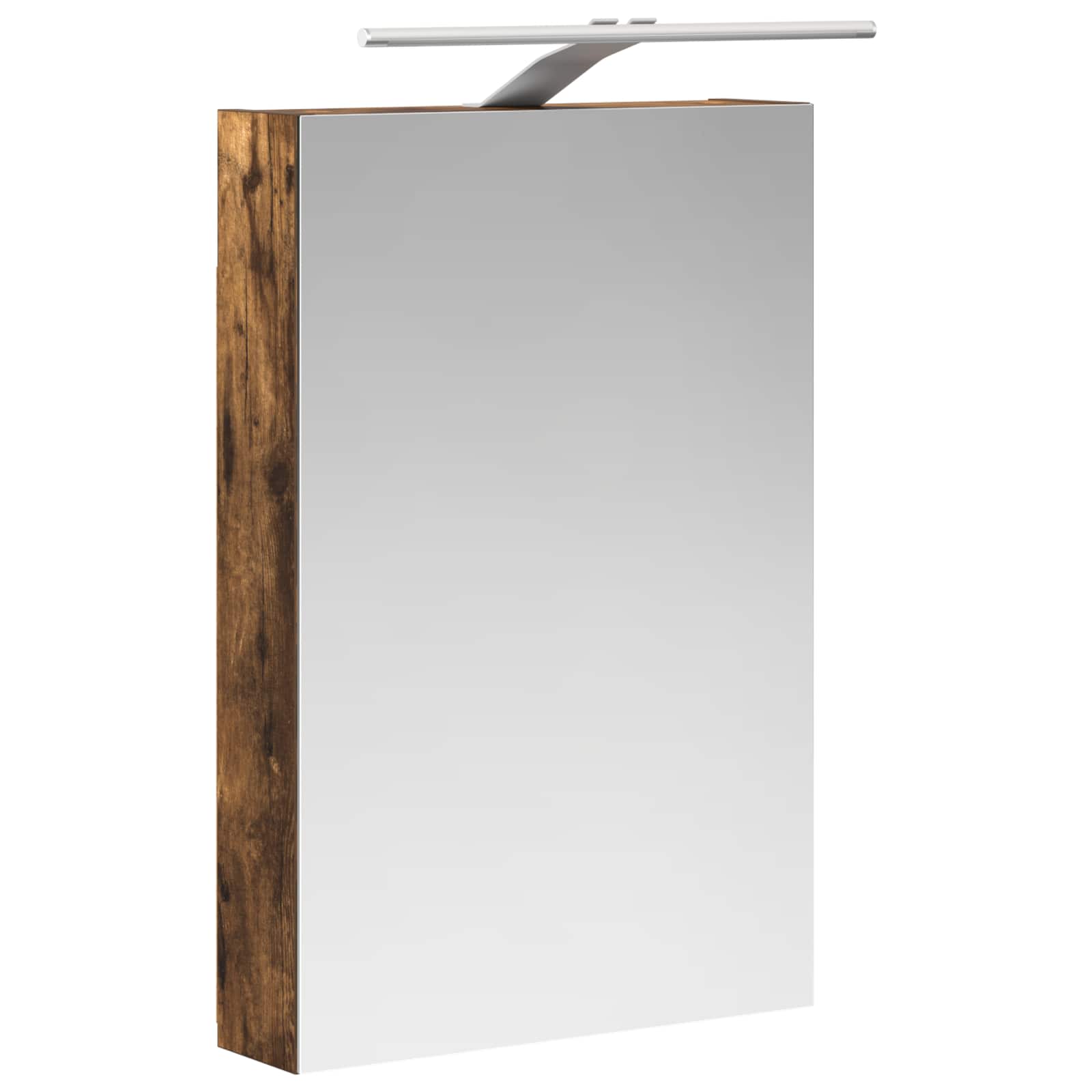 Badkamer spiegelkast Gerookt eiken 40 x 10,5 x 60,5 cm is nu te koop bij PeponiXL, paradijselijk wonen!