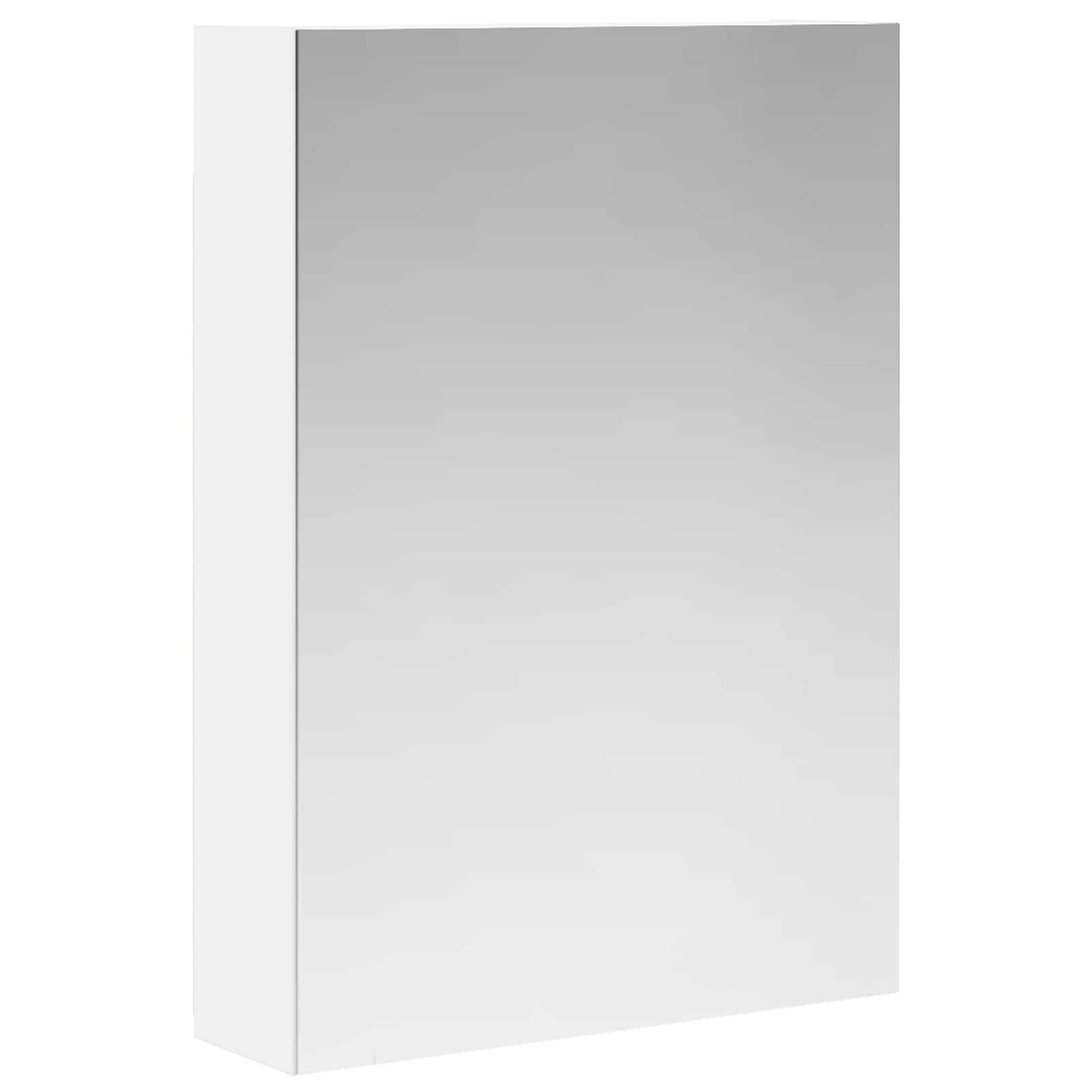 Badkamer spiegelkast Wit 50 x 14,5 x 70 cm Bewerkt hout is nu te koop bij PeponiXL, paradijselijk wonen!