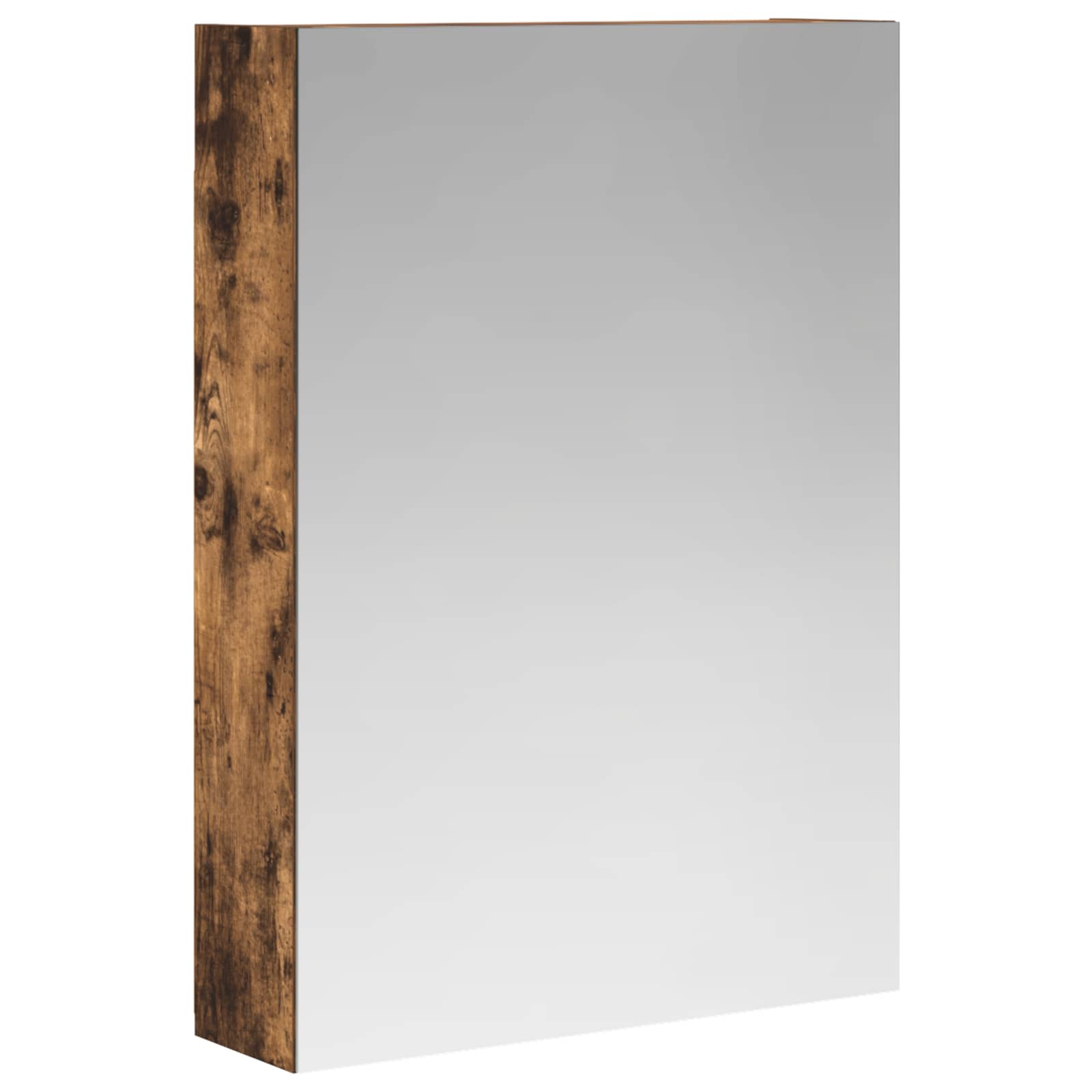 Badkamer spiegelkast met plank Gerookt eiken 50 x 14,5 x 70 cm is nu te koop bij PeponiXL, paradijselijk wonen!