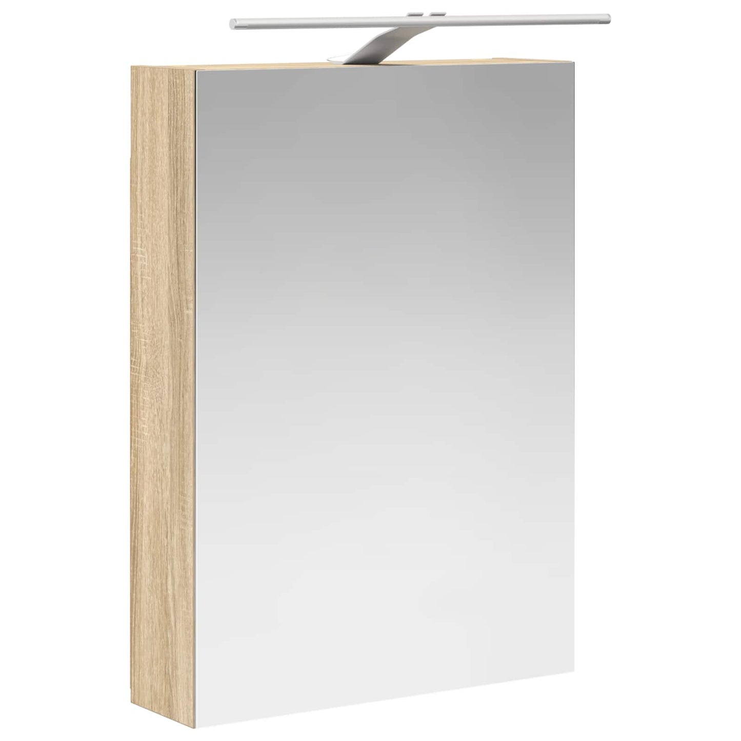Badkamer spiegelkast met plank Sonoma Eiken 50 x 14,5 x 70 cm is nu te koop bij PeponiXL, paradijselijk wonen!