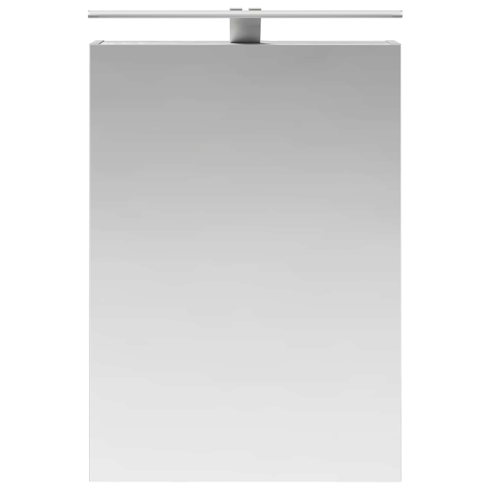 Badkamer spiegelkast met plank Grijs Sonoma 50 x 14,5 x 70 cm is nu te koop bij PeponiXL, paradijselijk wonen!