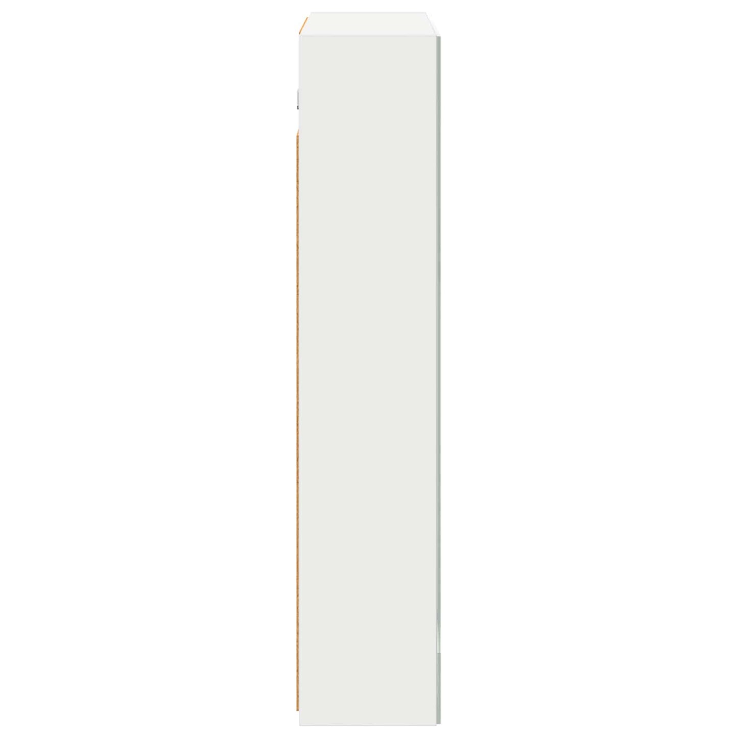 Badkamer spiegelkast Wit 60 x 14,5 x 70 cm Bewerkt hout is nu te koop bij PeponiXL, paradijselijk wonen!