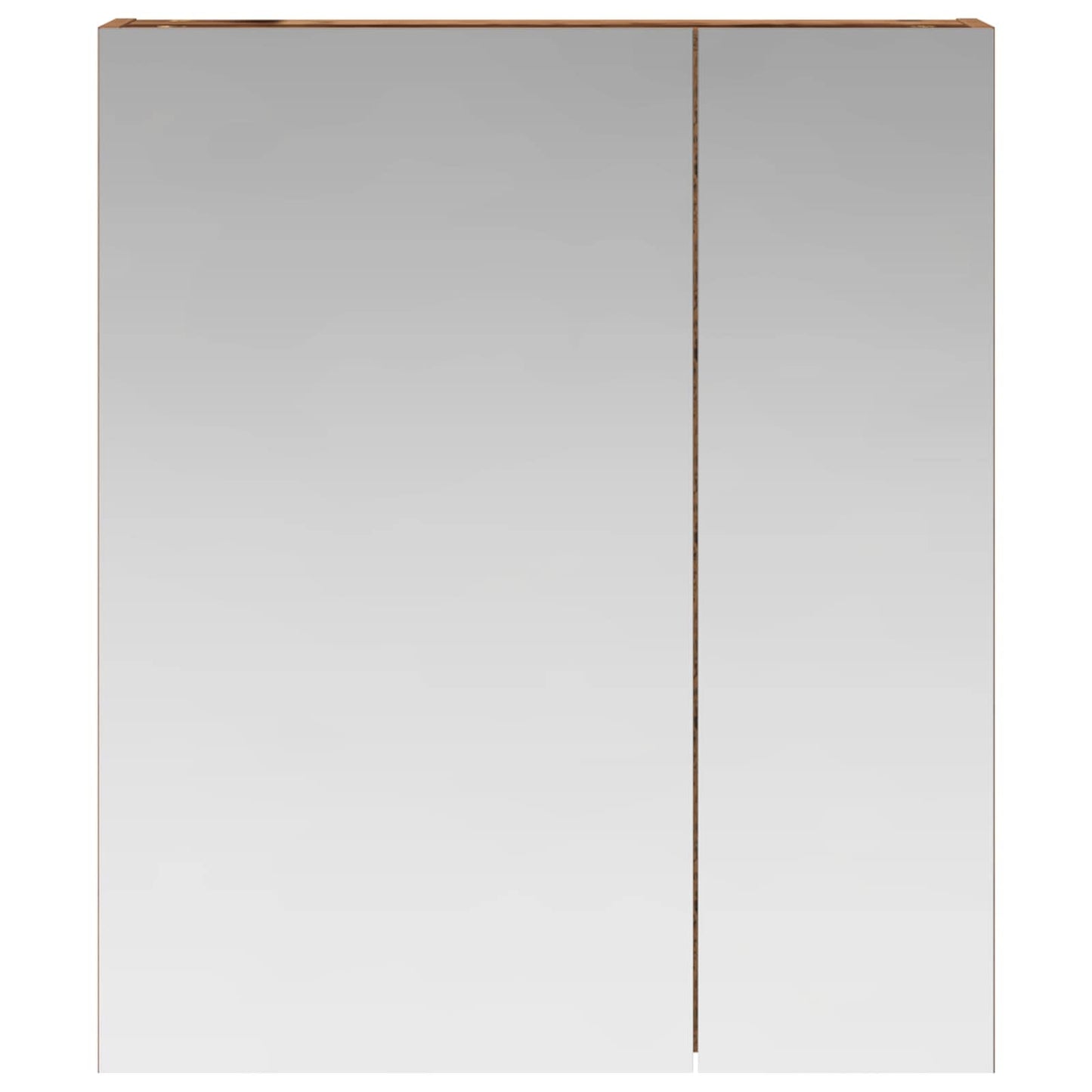 Badkamer spiegelkast Oudhout 60 x 14,5 x 70 cm Bewerkt hout is nu te koop bij PeponiXL, paradijselijk wonen!