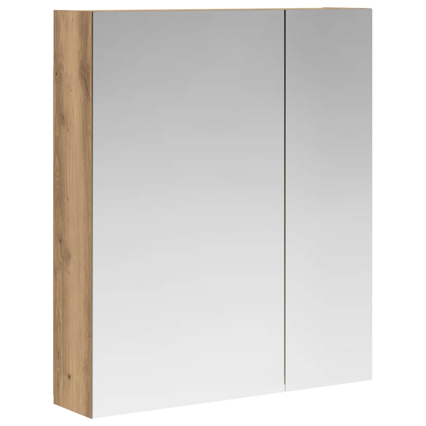 Badkamer spiegelkast Ambachtelijk eiken 60 x 14,5 x 70 cm is nu te koop bij PeponiXL, paradijselijk wonen!