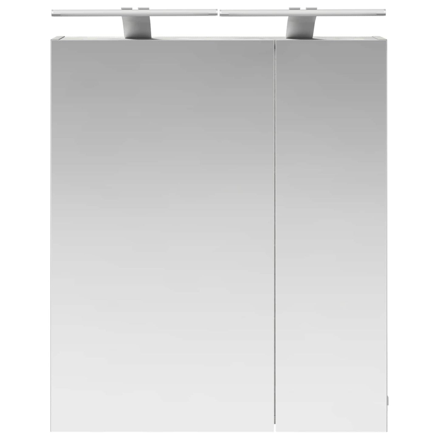 Badkamer spiegelkast Beton Grijs 60 x 14,5 x 70 cm Bewerkt hout is nu te koop bij PeponiXL, paradijselijk wonen!
